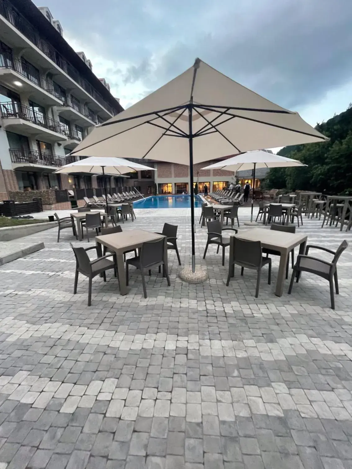 Patio, Swimming Pool in Best Western Plus Paradise Hotel Dilijan