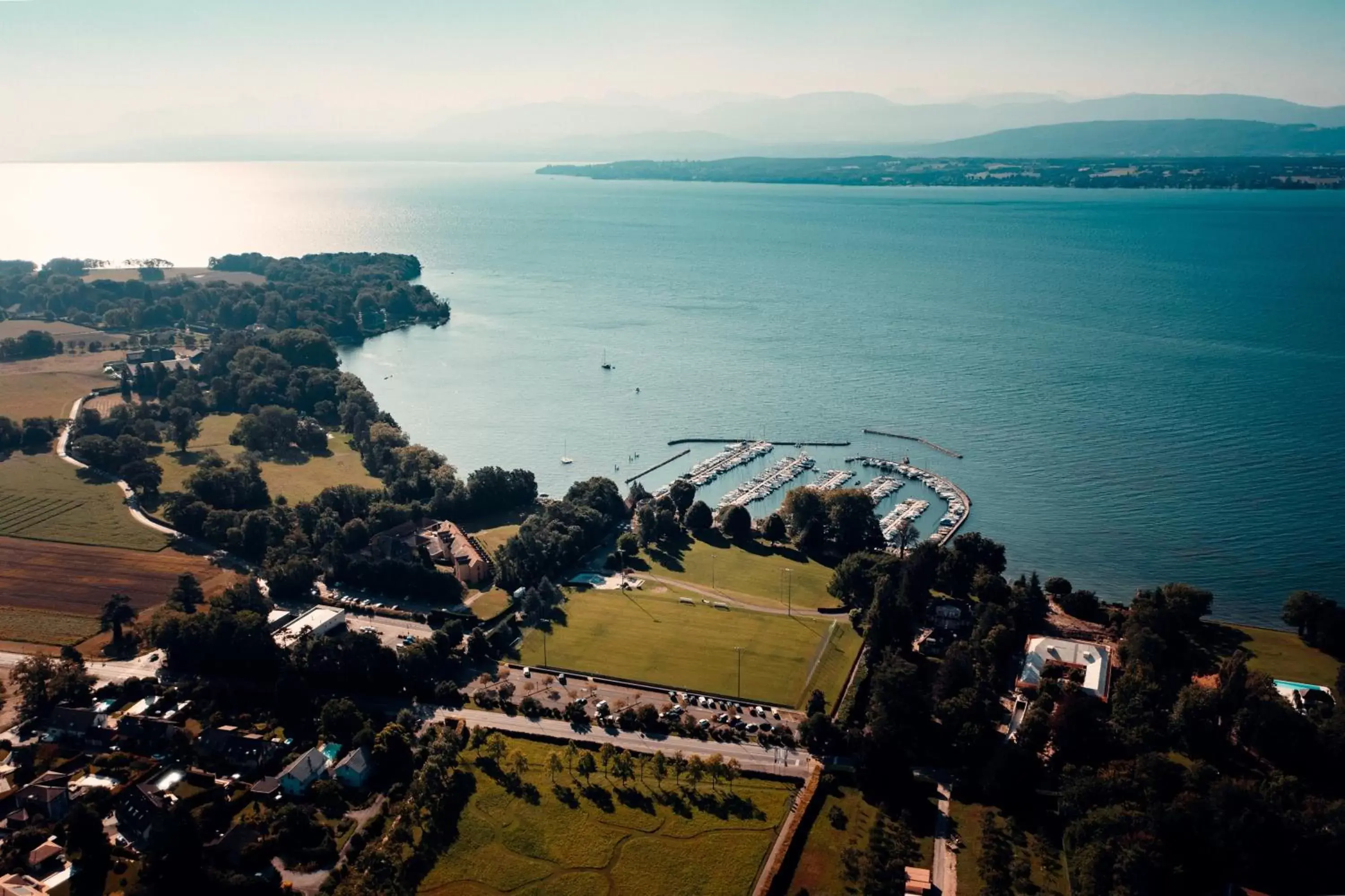 Bird's eye view, Bird's-eye View in Hotel La Barcarolle