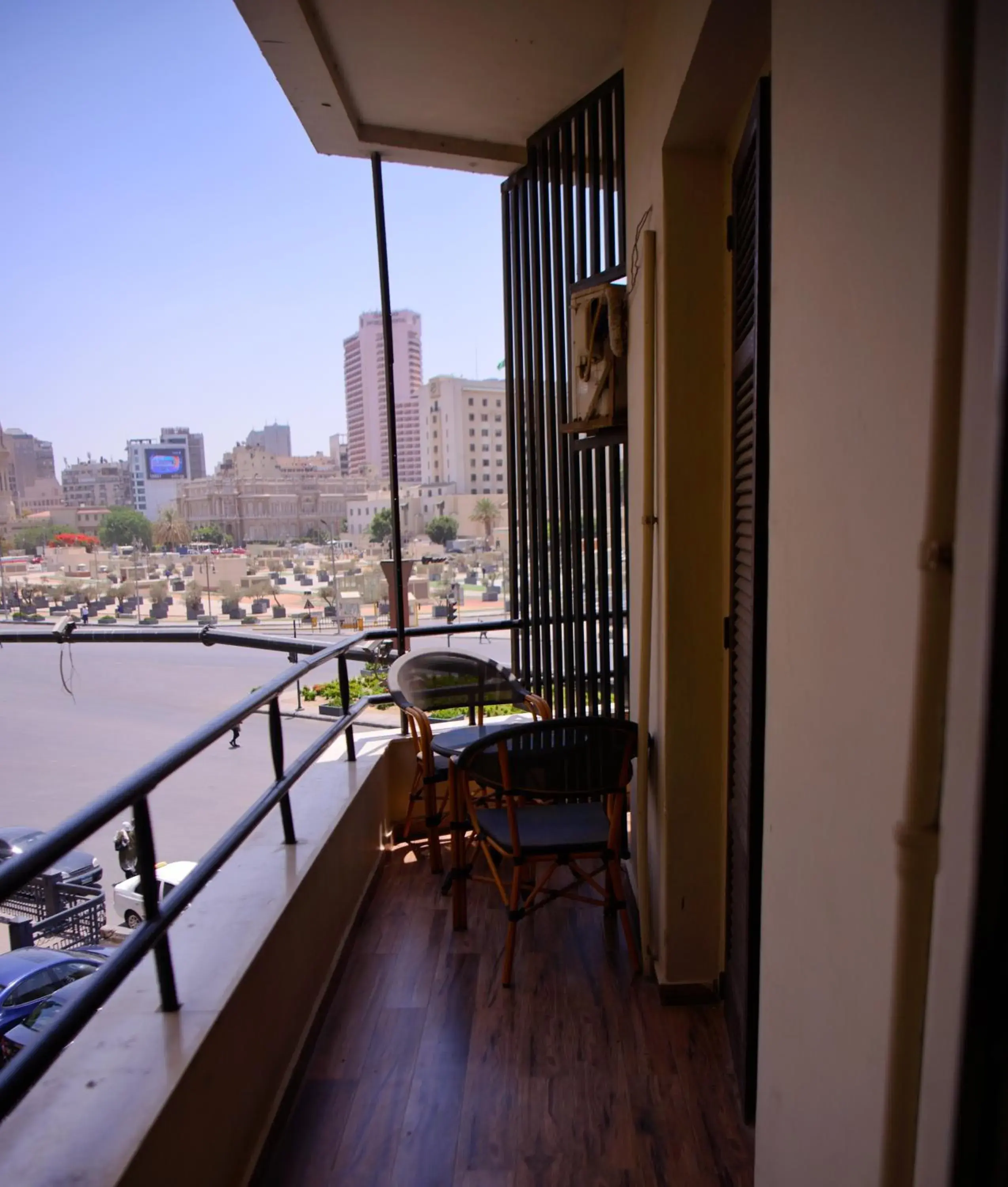 Balcony/Terrace in Museum Plaza Hostel