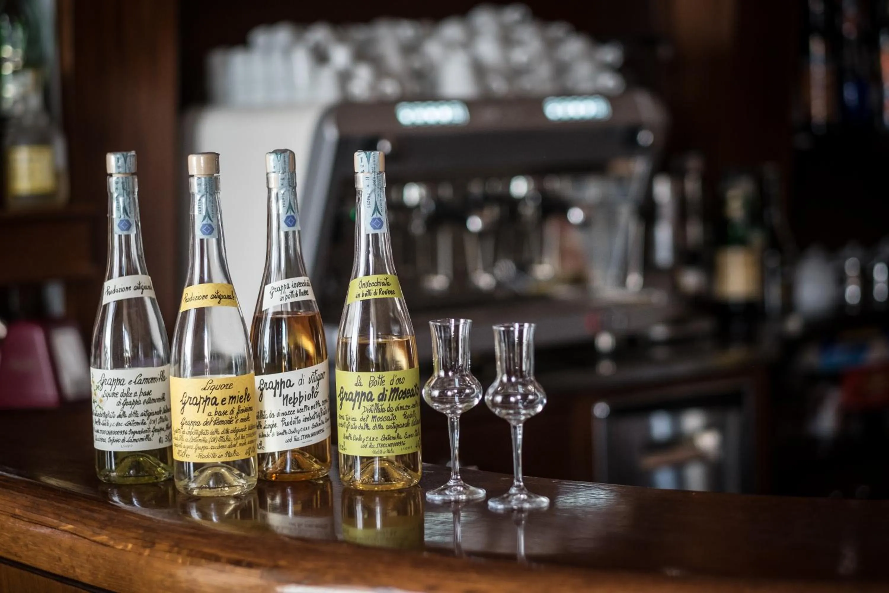 Alcoholic drinks in Hotel Le Botti