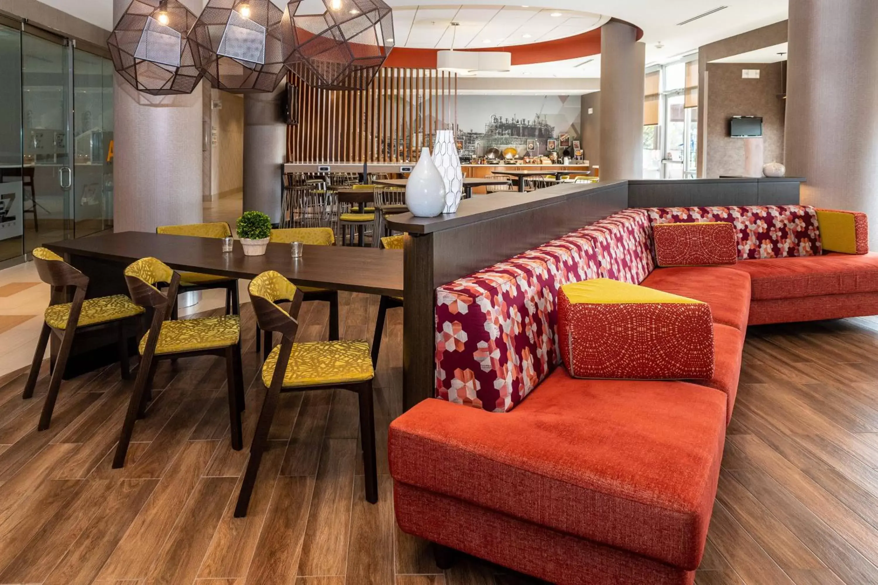 Lobby or reception, Seating Area in SpringHill Suites by Marriott Houston Baytown