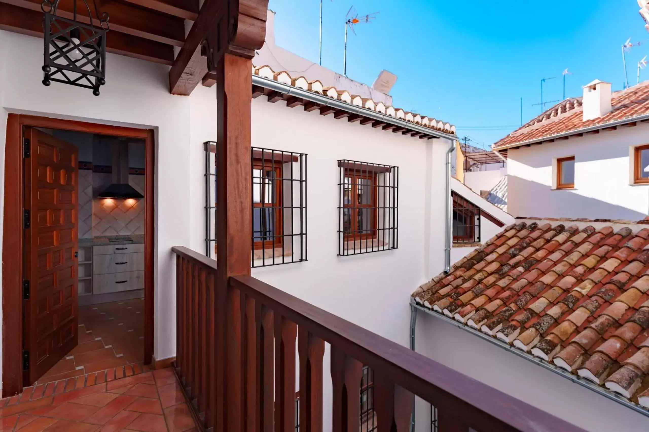 Property building, Balcony/Terrace in SUITES CASA DE LAS COLUMNAS