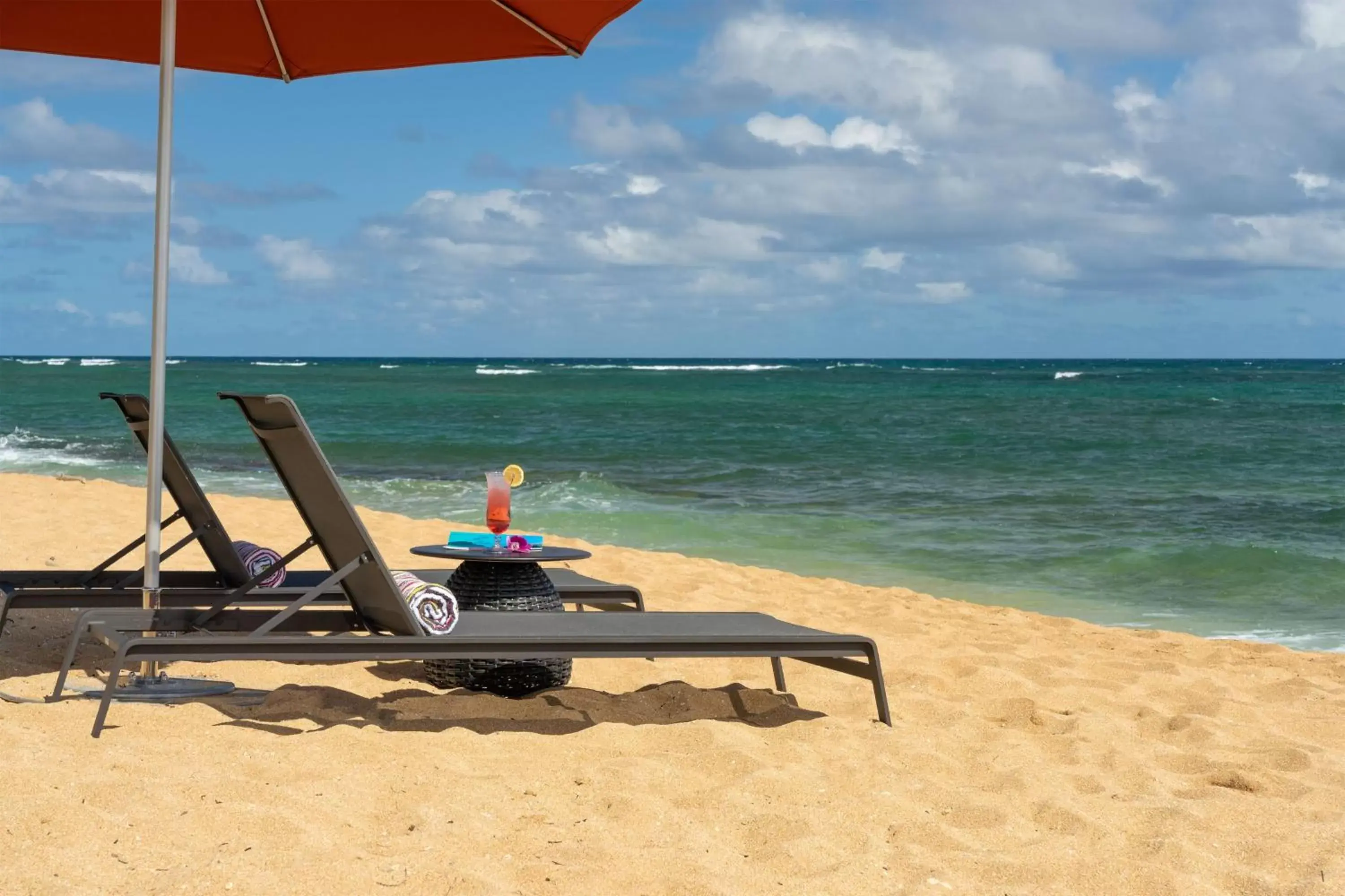 Beach in Sheraton Kauai Coconut Beach Resort