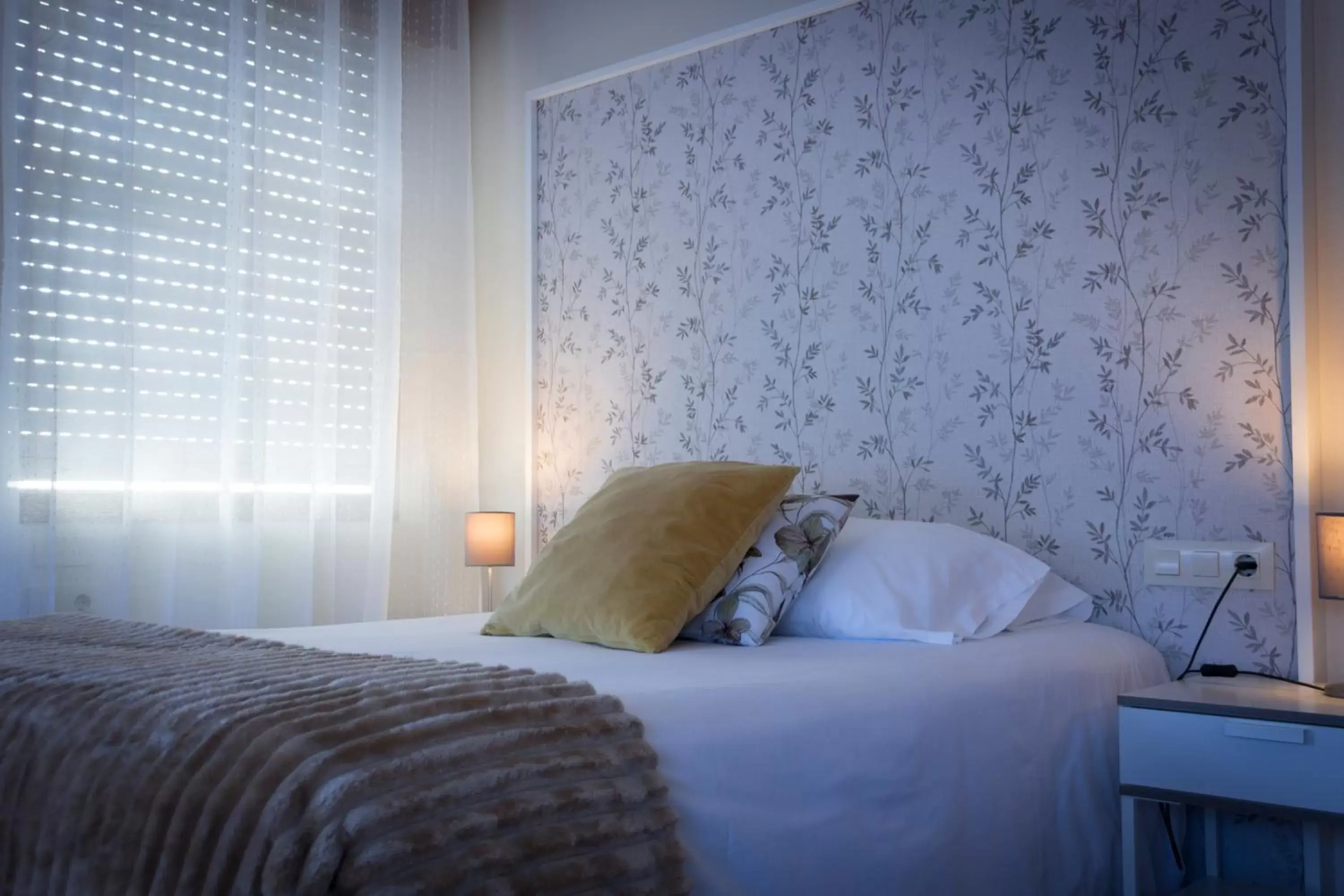 Bedroom, Bed in Hotel O'Pazo
