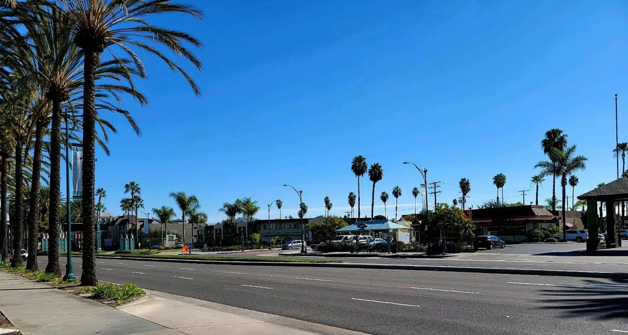 Street view in Quality Inn & Suites Anaheim at the Park