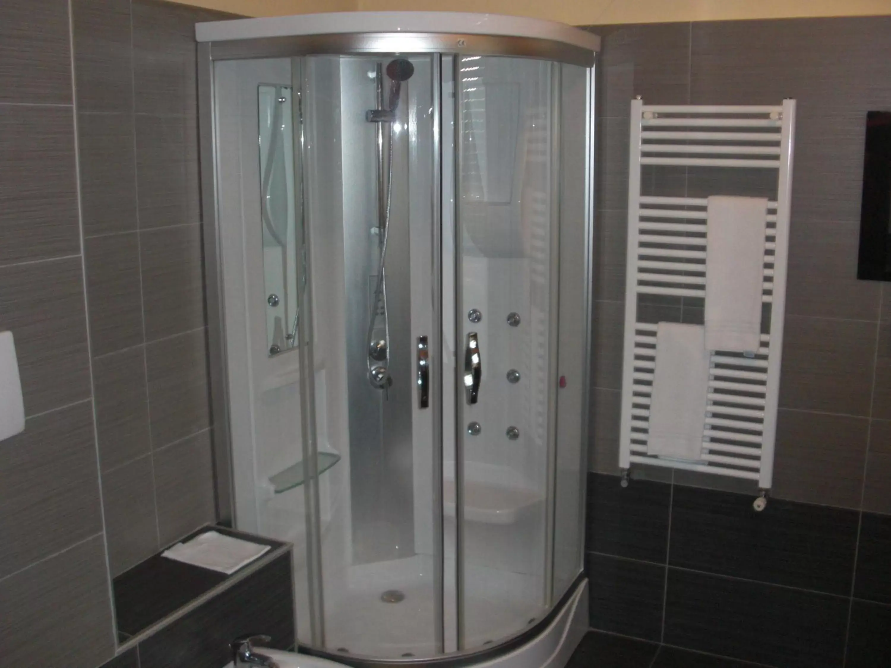 Shower, Bathroom in Hotel Legnano