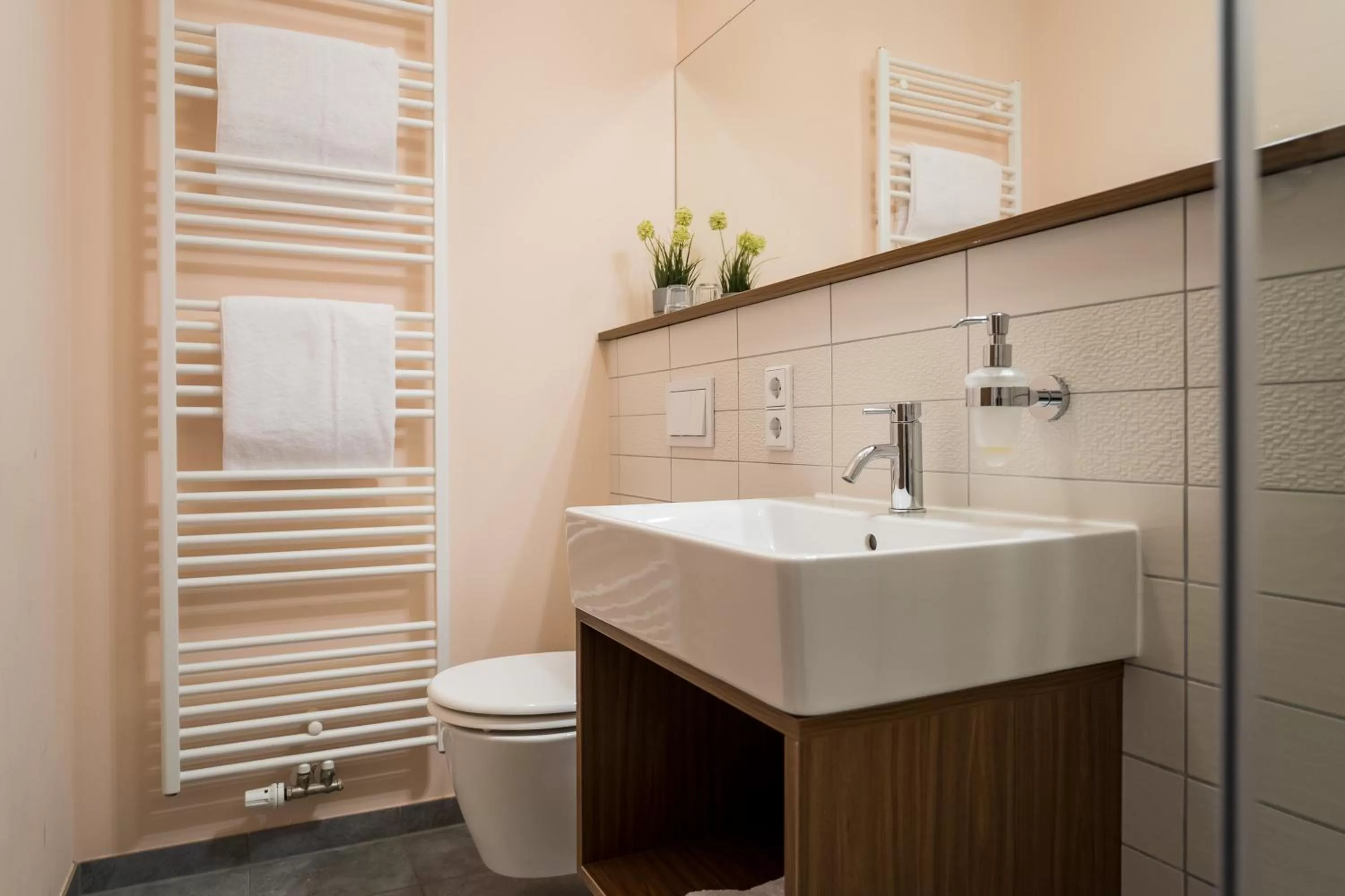 Bathroom in Point Hotel Apartments and Rooms