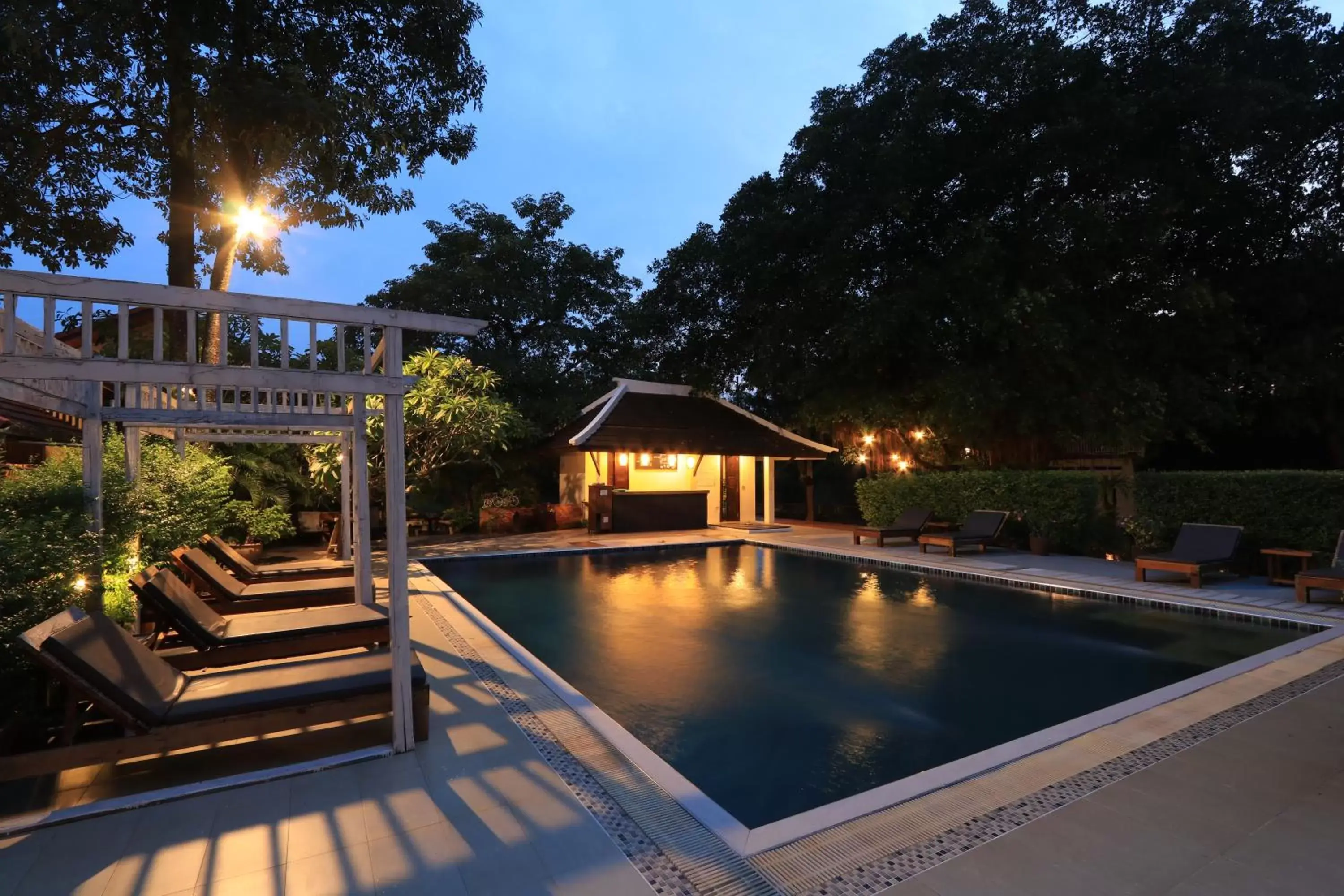 Swimming Pool in Tharaburi Resort