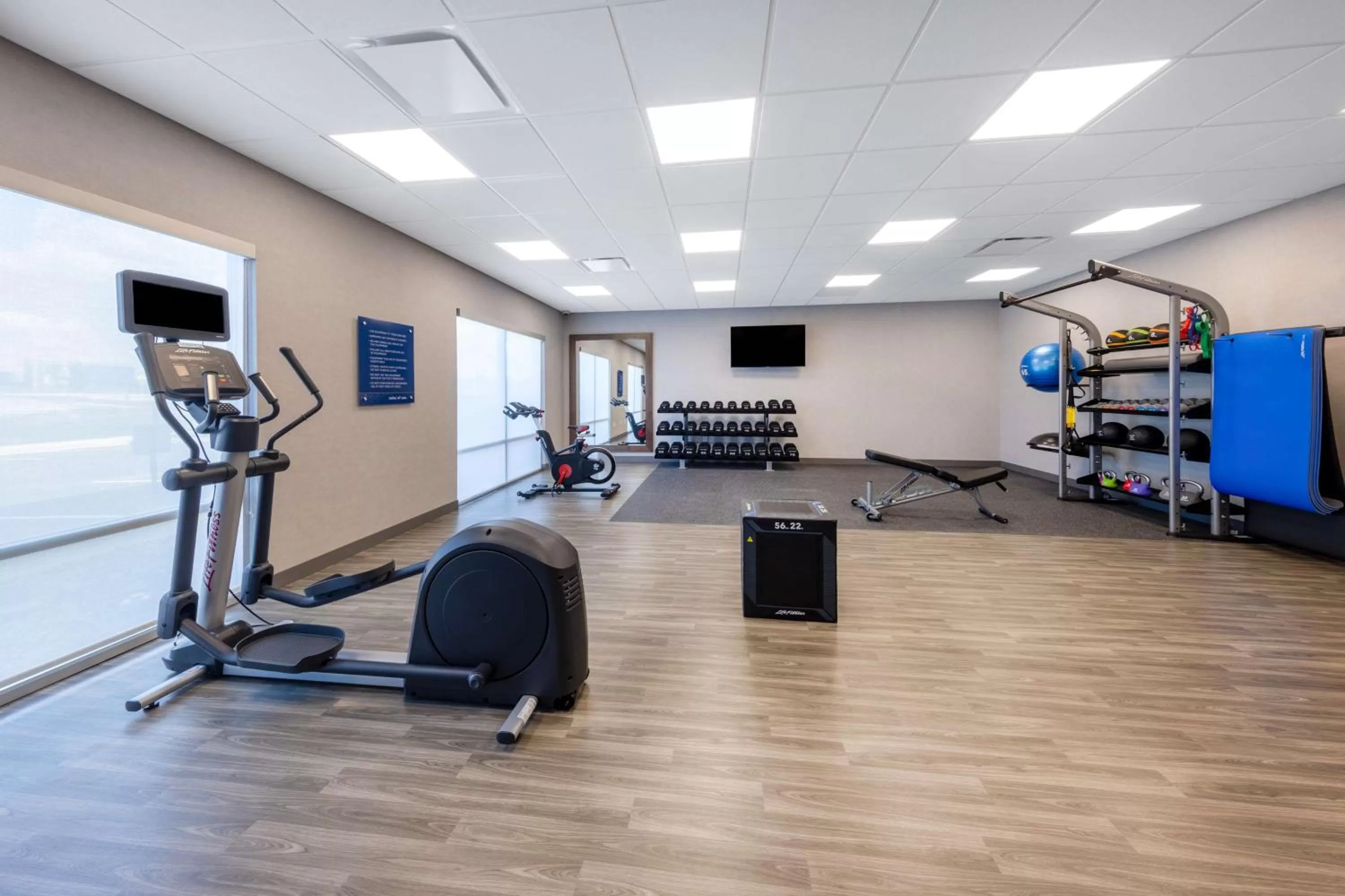 Fitness centre/facilities in Hampton Inn Kansas City Southeast, Mo