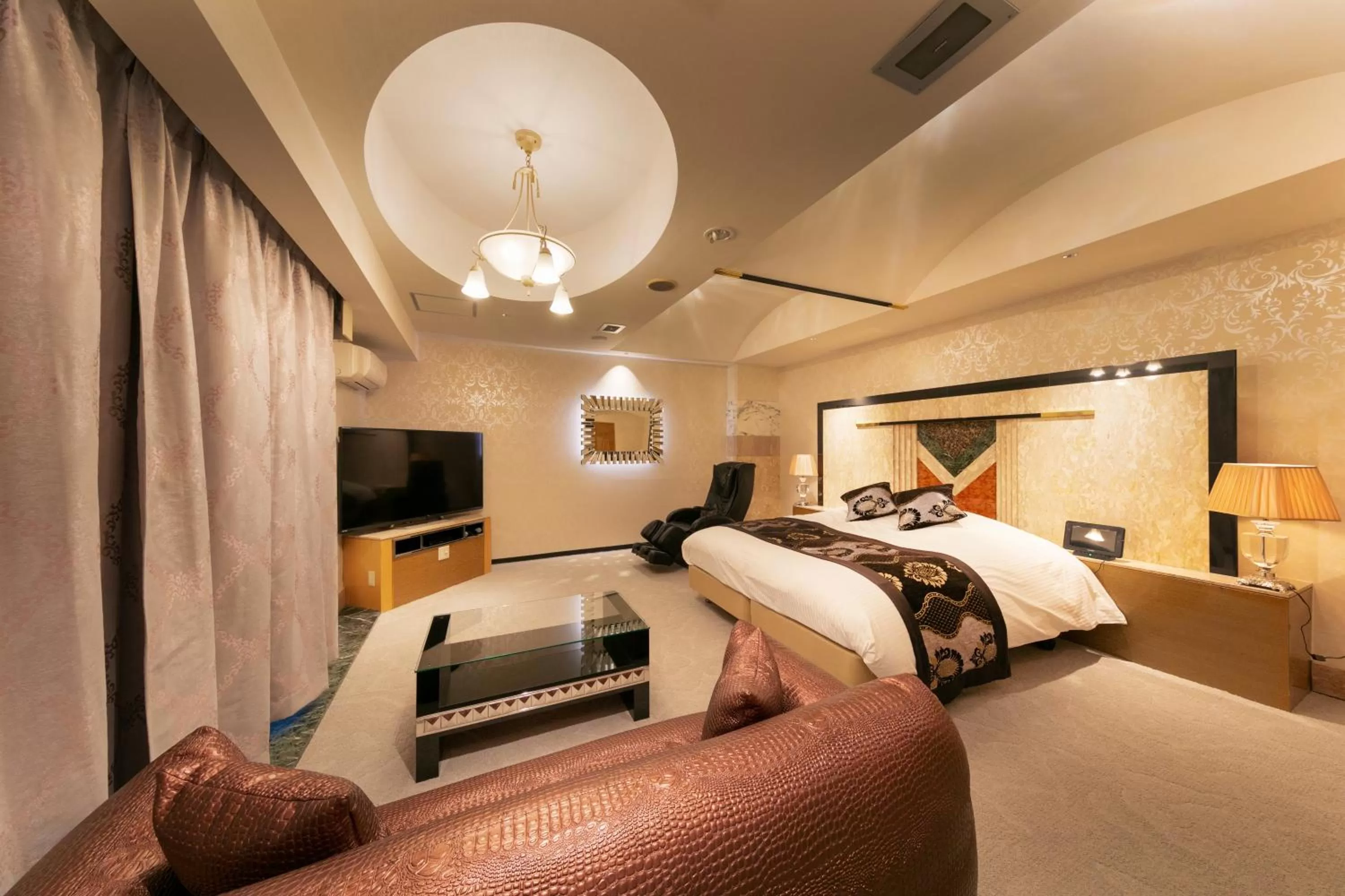 Bed in Hotel Eldia Luxury Kobe (Adult Only)