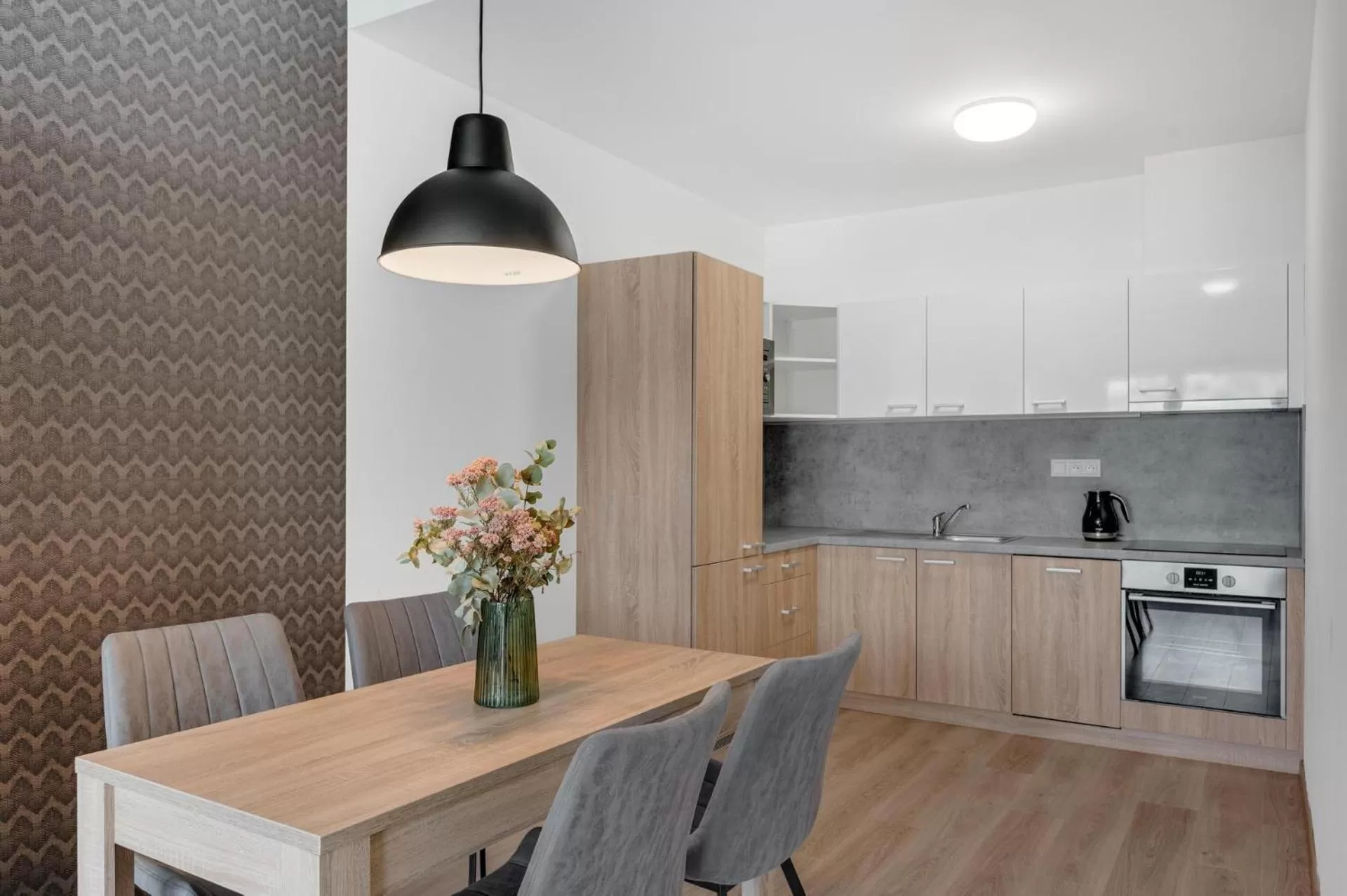 kitchen in Metropolitan Star Apart Hotel