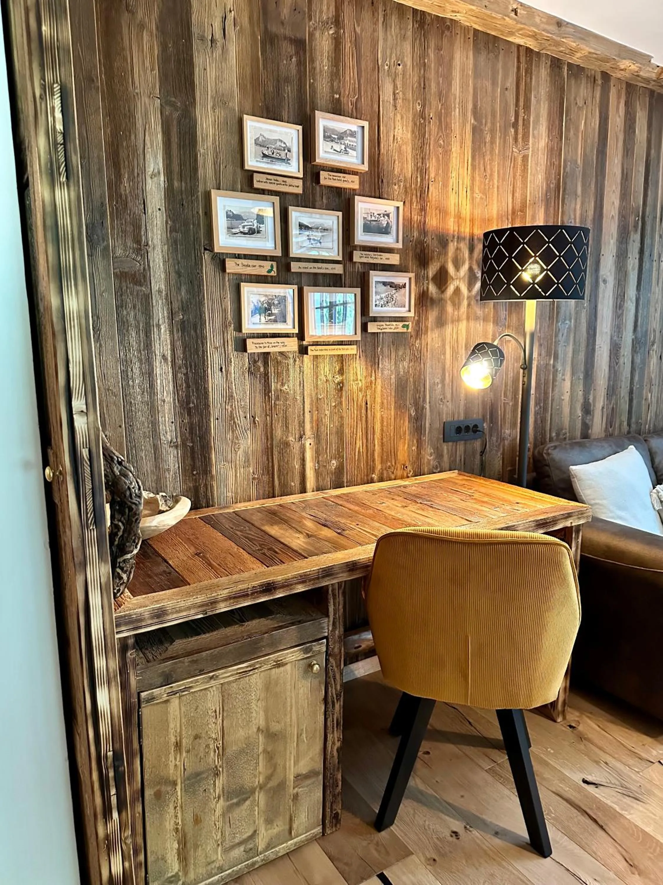 Decorative detail in Ribno Alpine Hotel