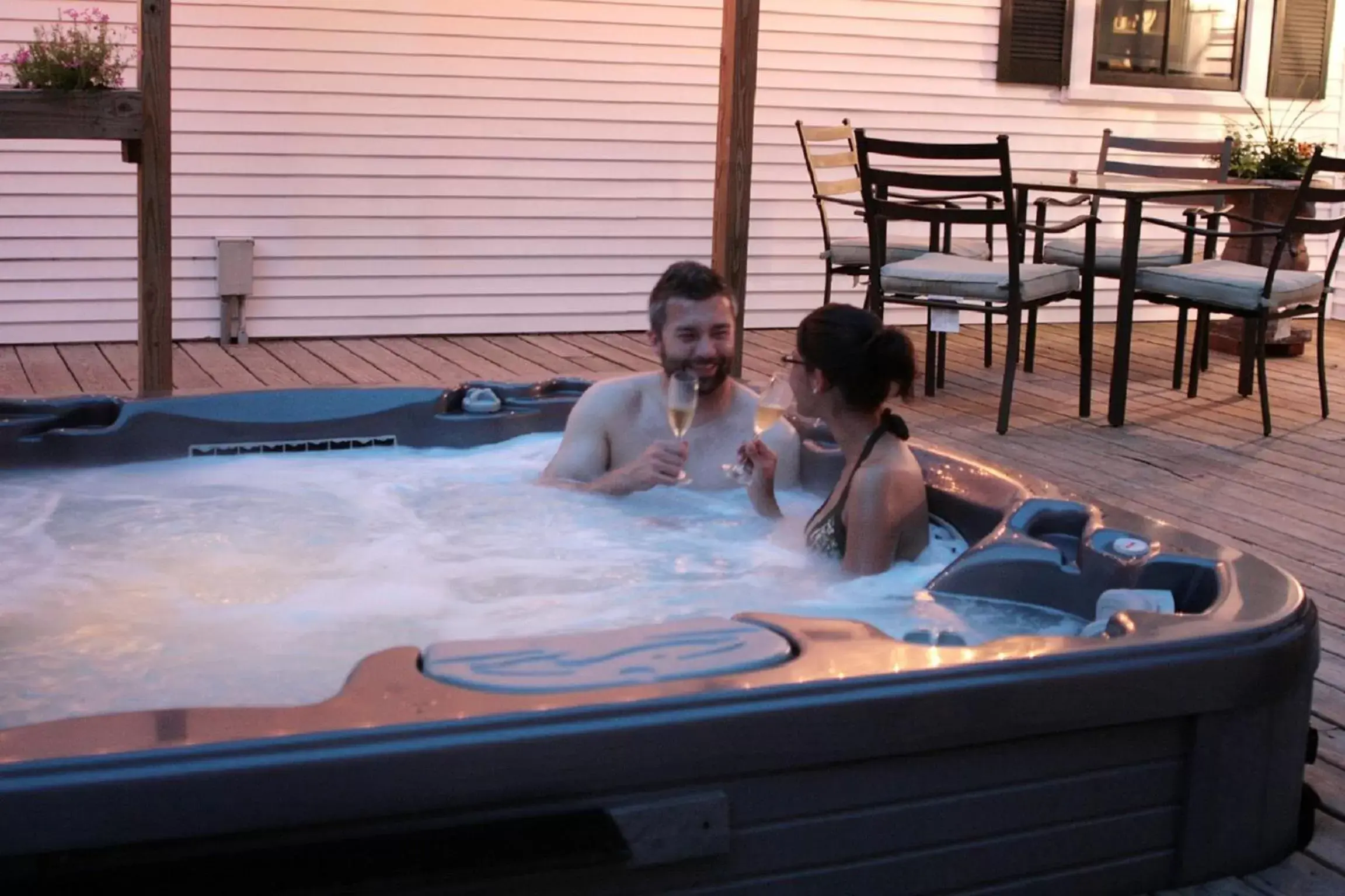 Hot Tub in Cranmore Inn and Suites, a North Conway boutique hotel