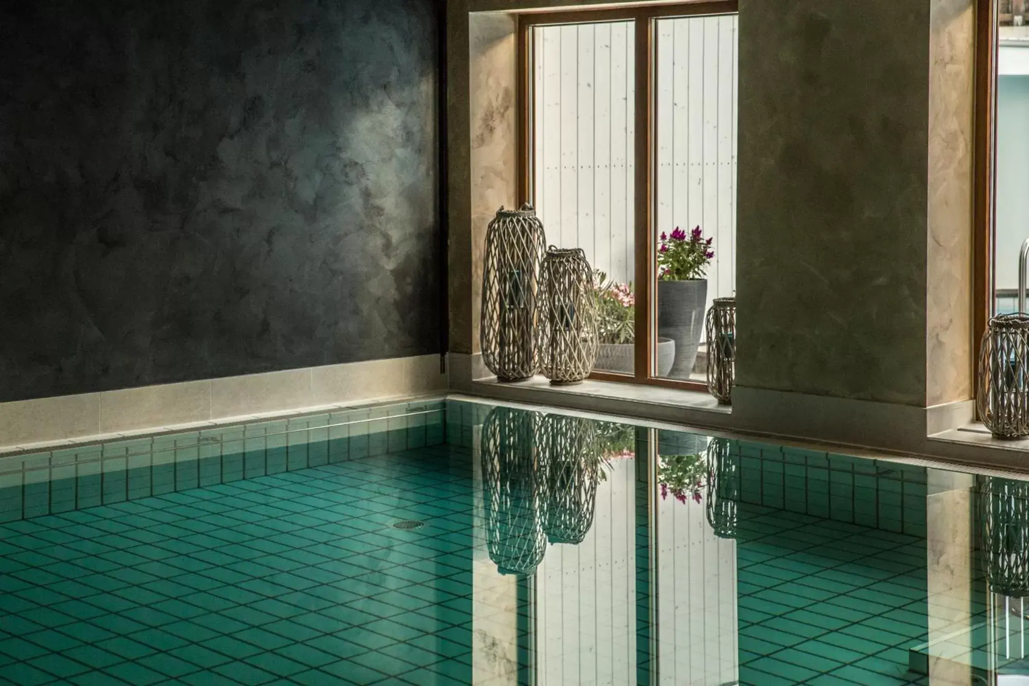 Spa and wellness centre/facilities, Swimming Pool in Das Aunhamer Suite & Spa Hotel