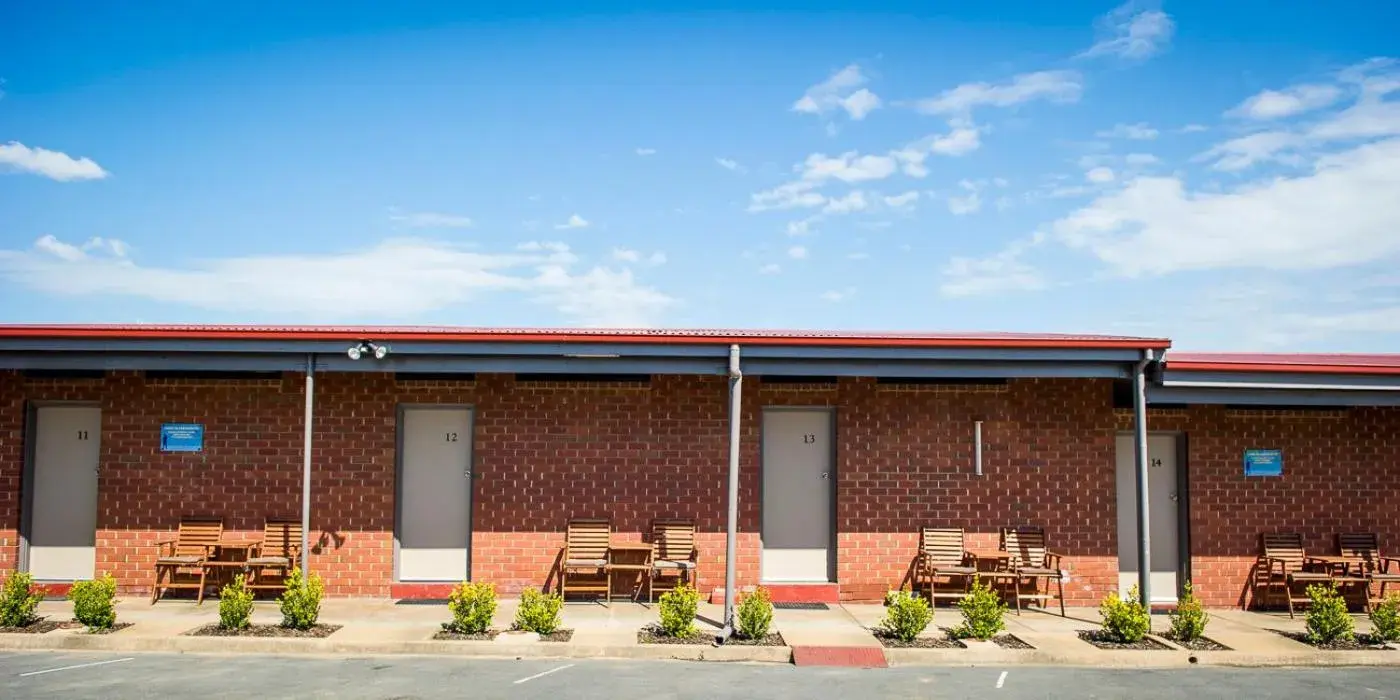 On site, Property Building in Cherry Blossom Motor Inn