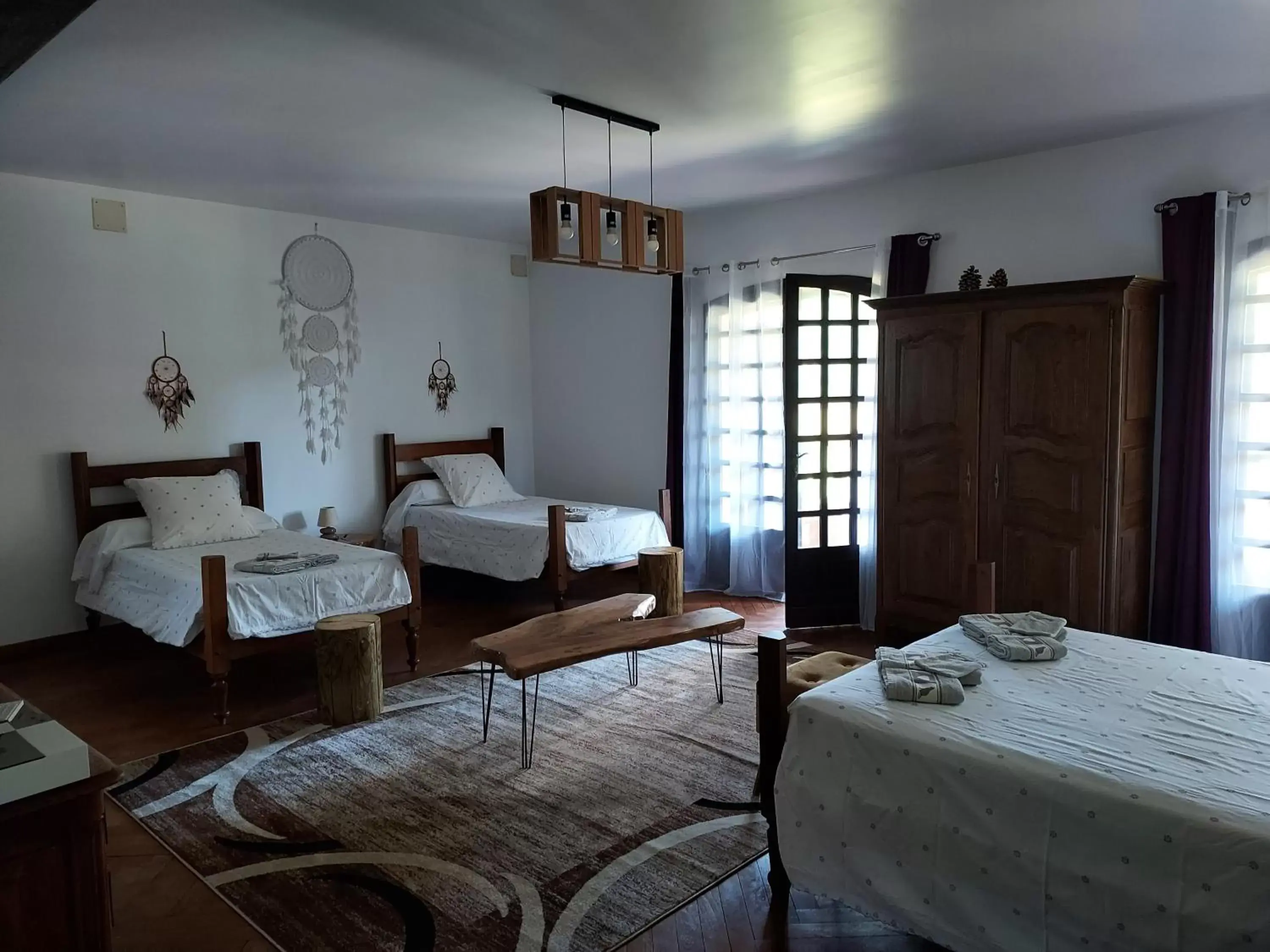 Bedroom in maison d'hôtes labastide