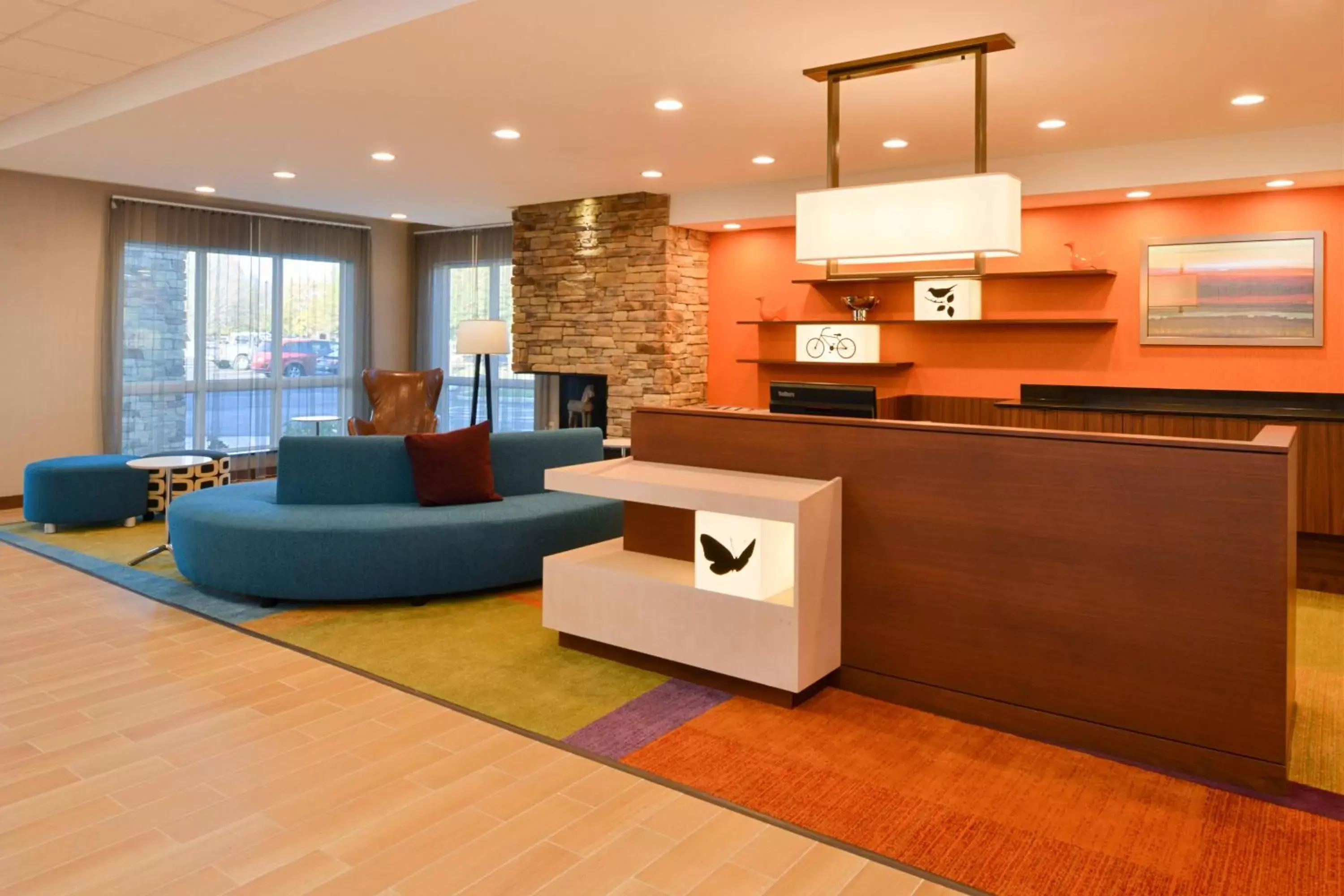 Lobby or reception, Lobby/Reception in Fairfield Inn & Suites by Marriott Martinsburg