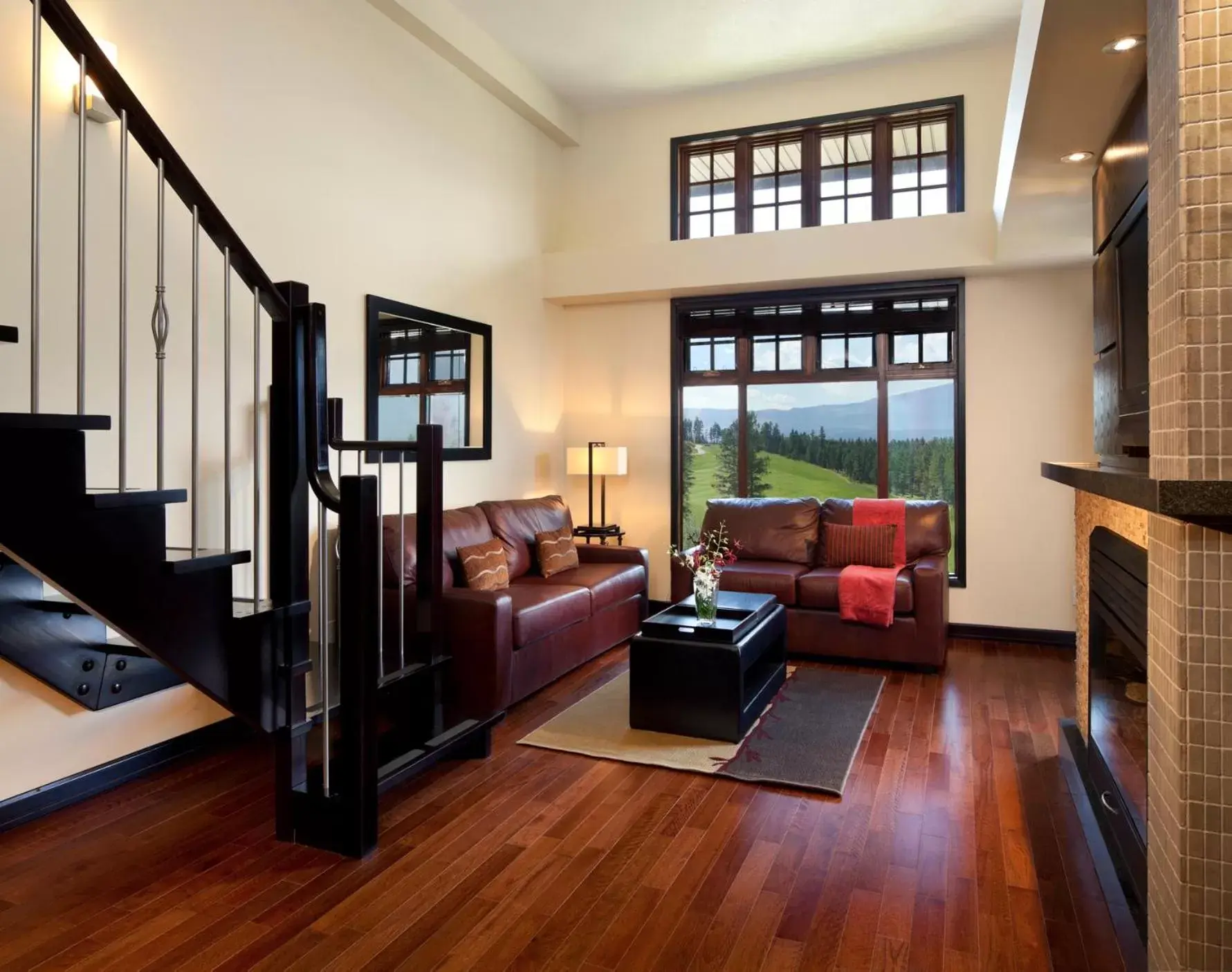 Living room, Seating Area in Copper Point Resort