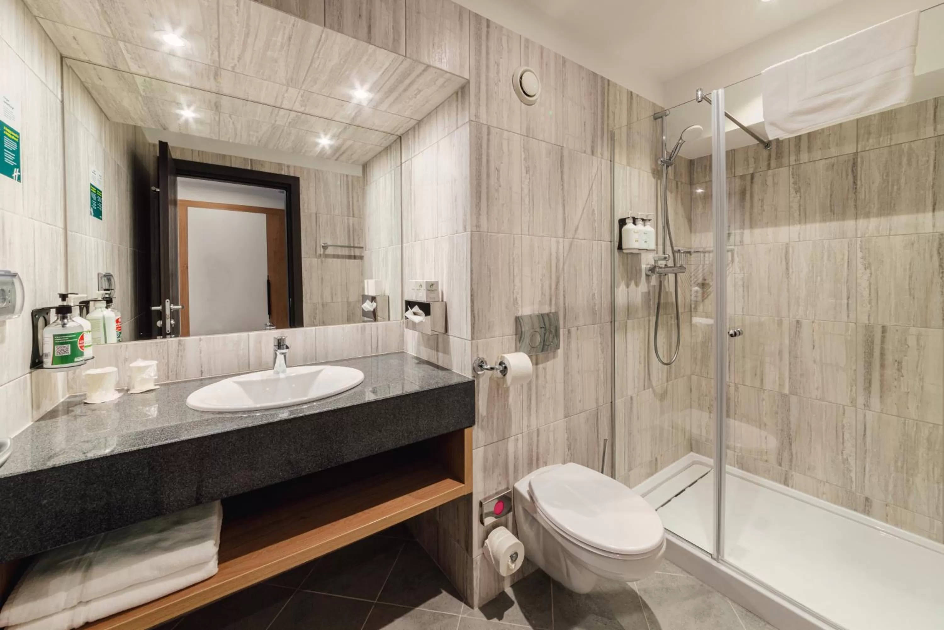 Shower in Holiday Inn Bucharest - Times by IHG