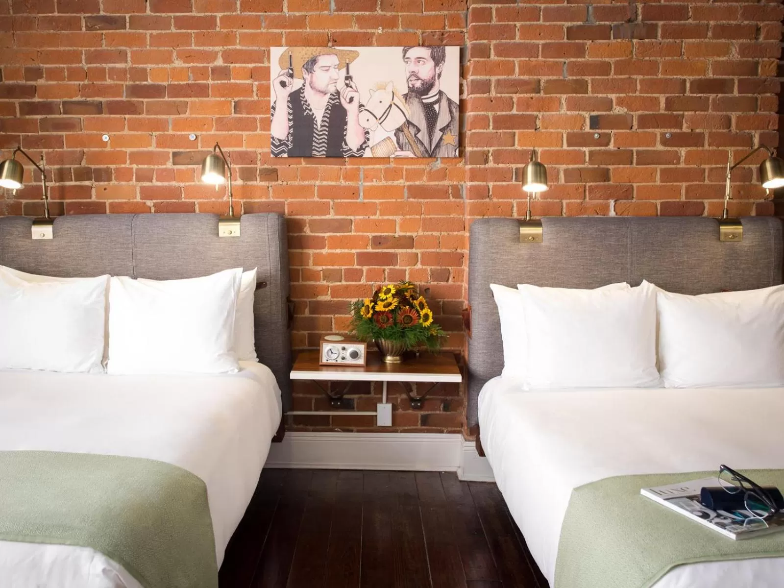 Bed in The Old No. 77 Hotel & Chandlery