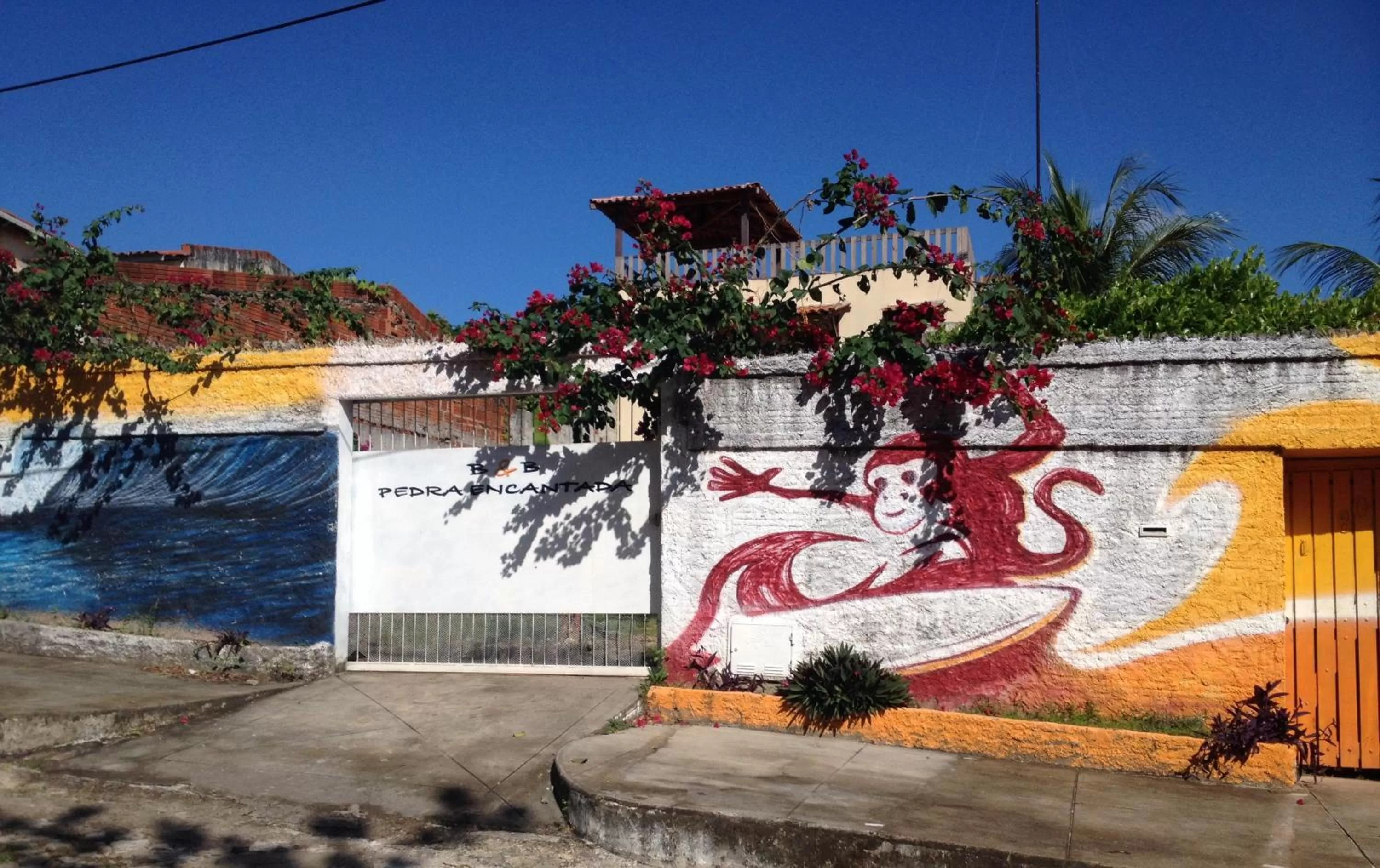 Facade/entrance in B&B Pedra do Meio