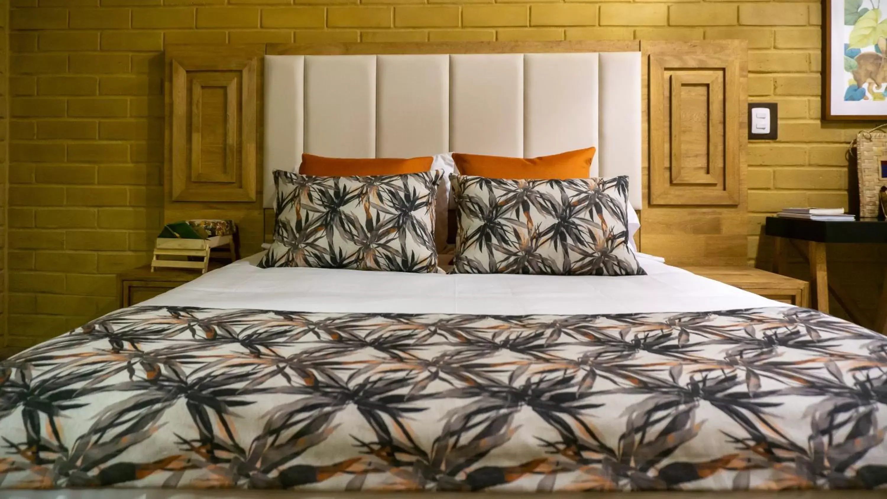 Bed in Cannua Lodge