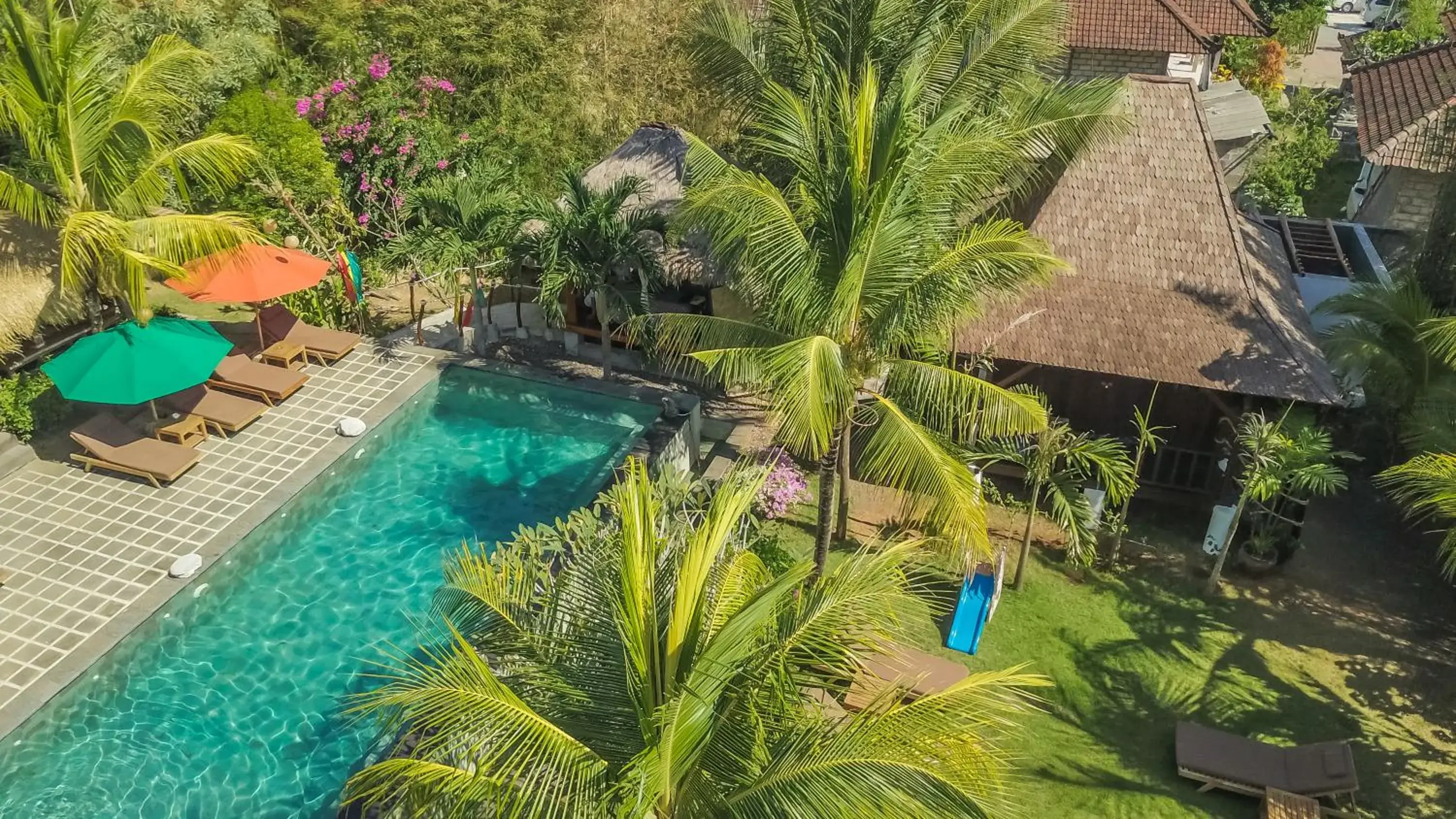 Deluxe Bungalow with Garden View in Flower Bud Bungalow Balangan Deluxe Bungalow with Garden View in Flower Bud Bungalow Balangan