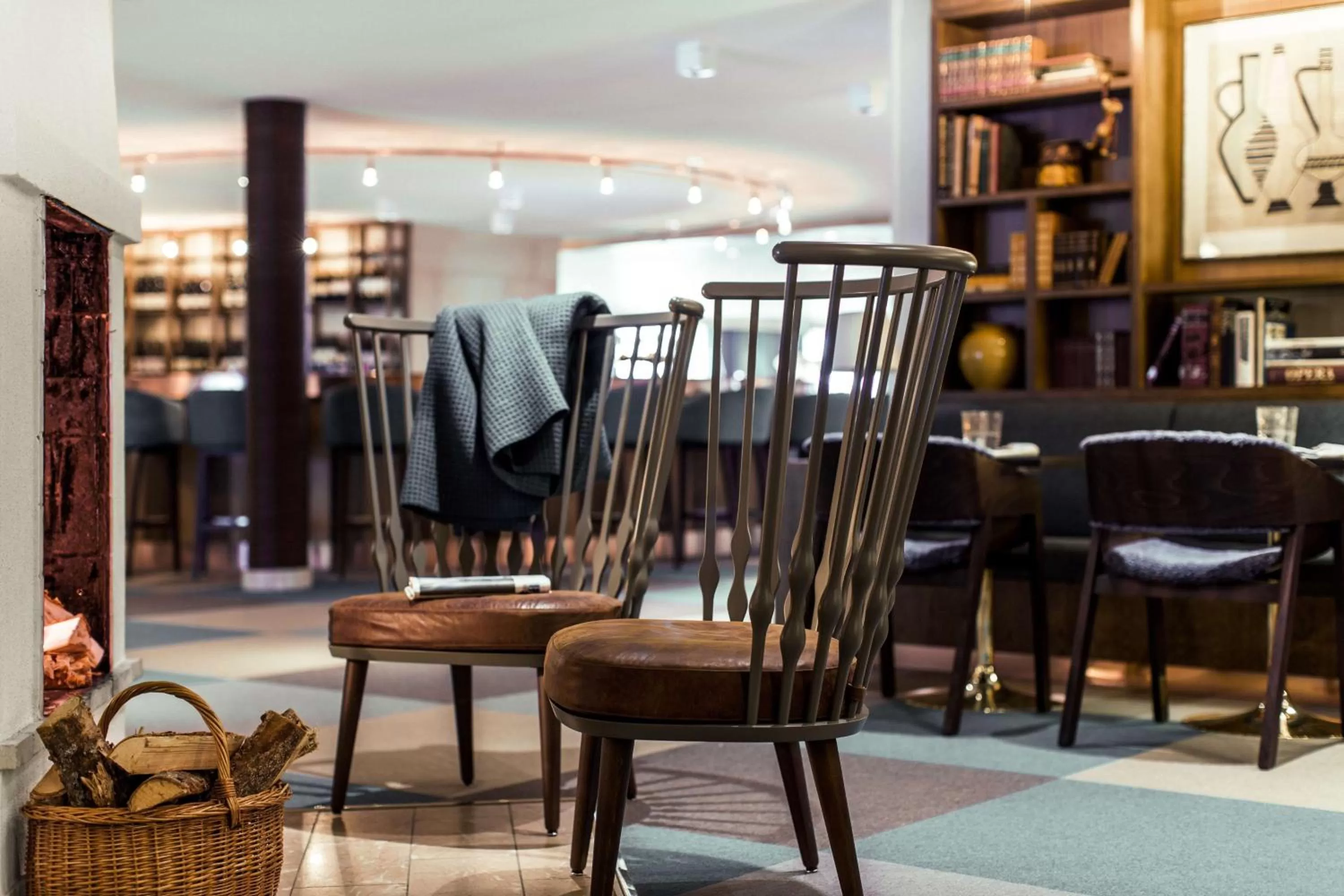 Library in Landvetter Airport Hotel, Best Western Premier Collection