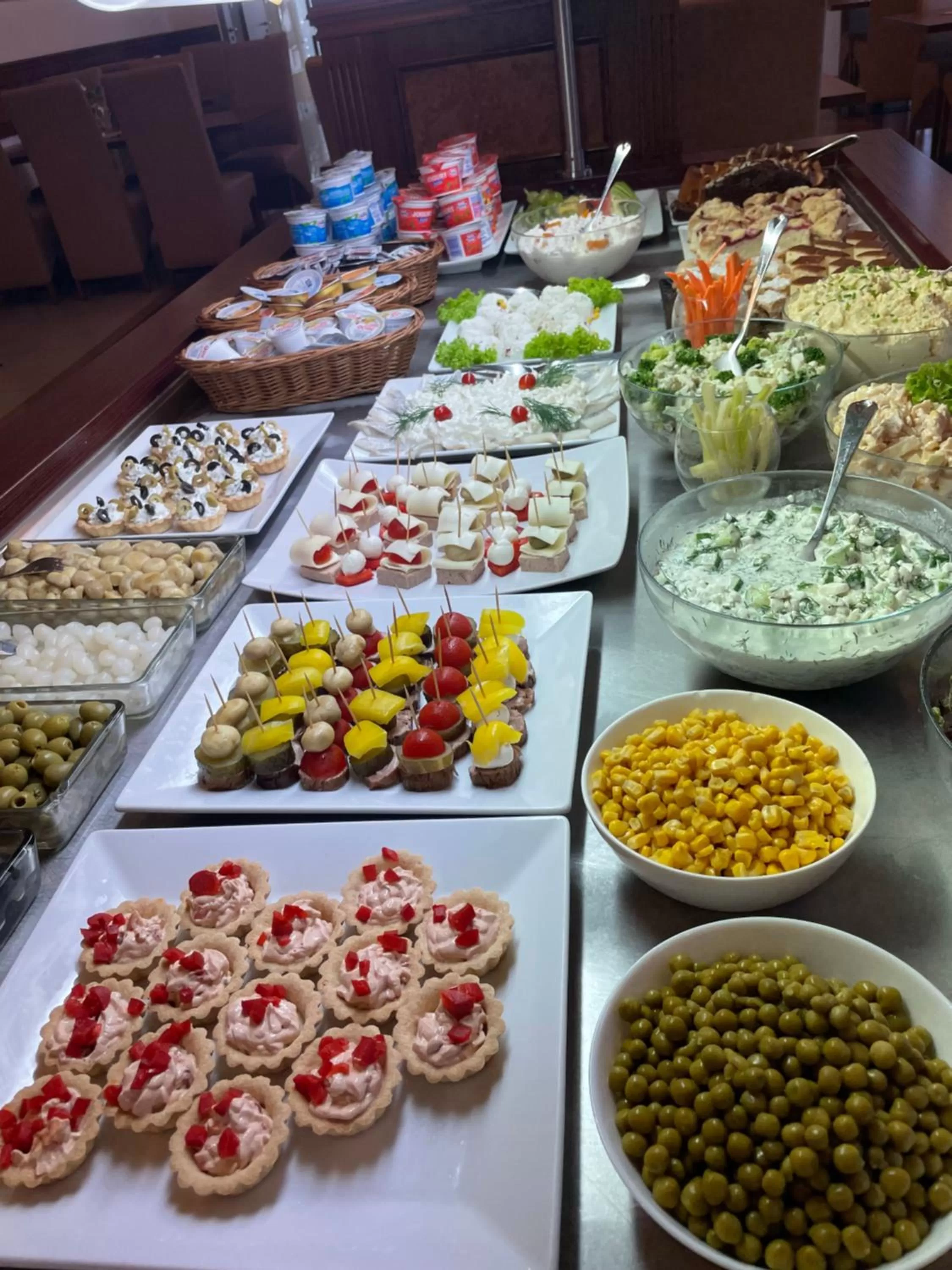 Buffet breakfast in Hotel Great Polonia Conrad Kraków