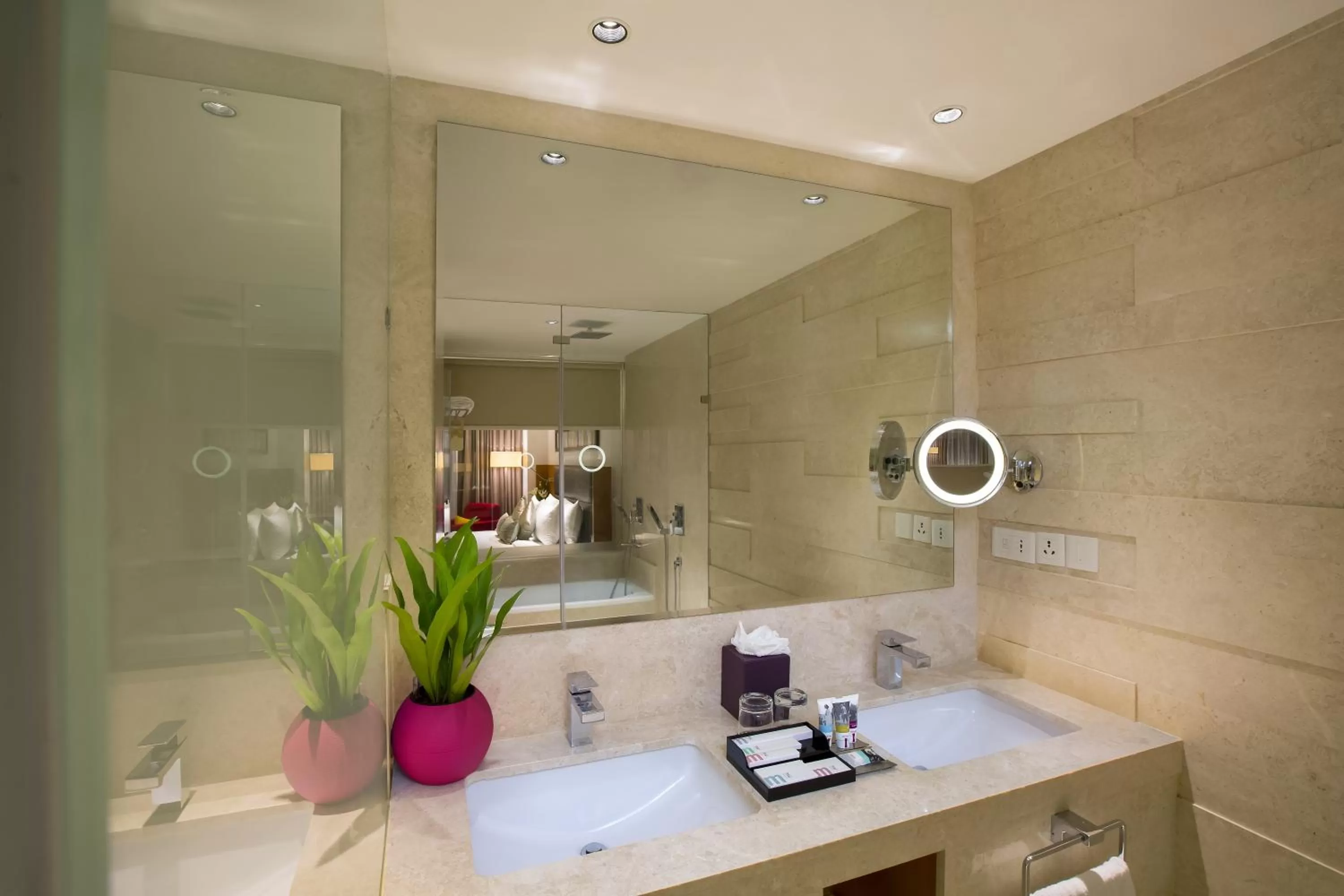 Bathroom in Mercure Hyderabad KCP Banjara Hills, An Accor Hotel
