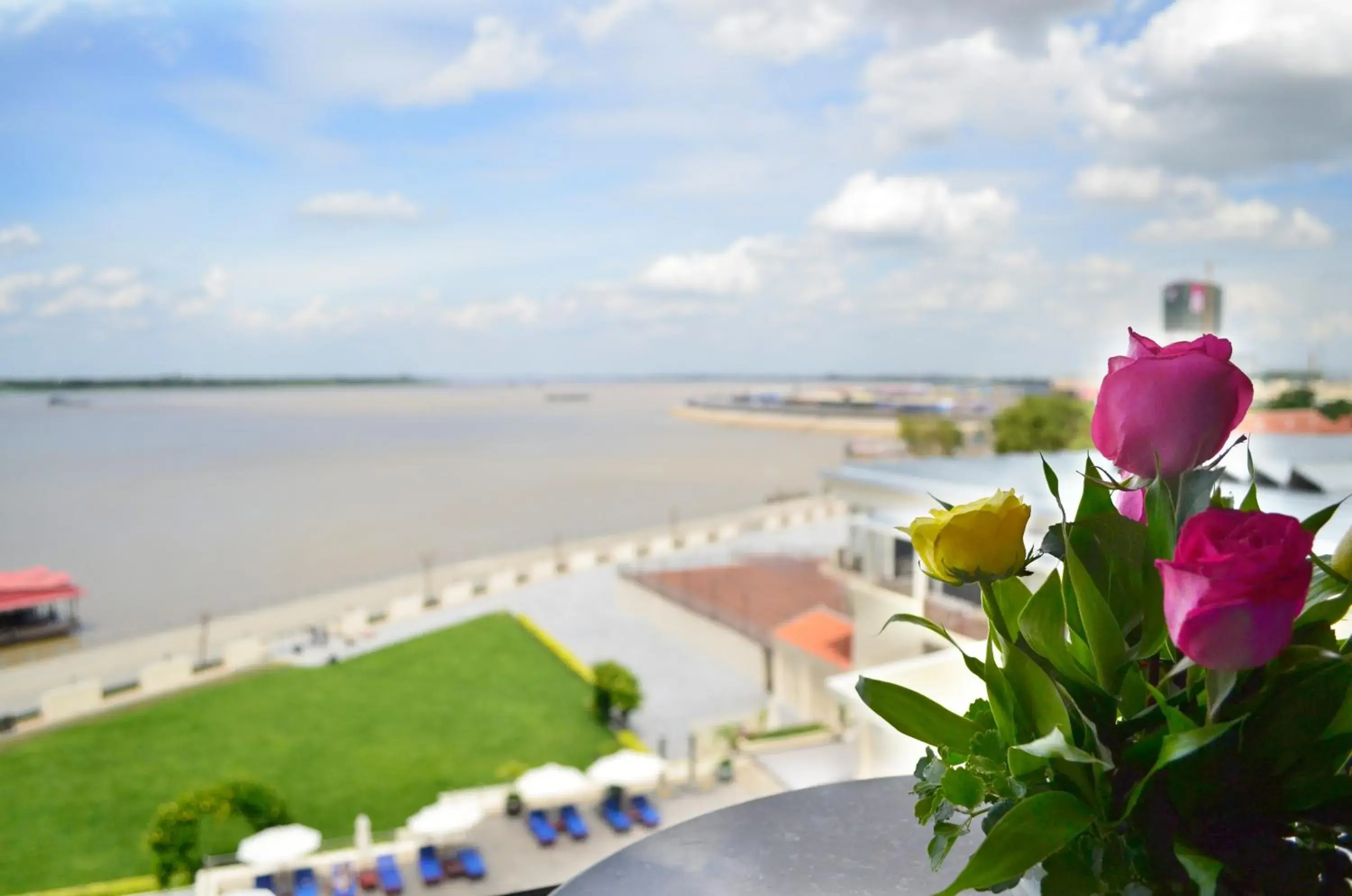 River view in Hotel Cambodiana