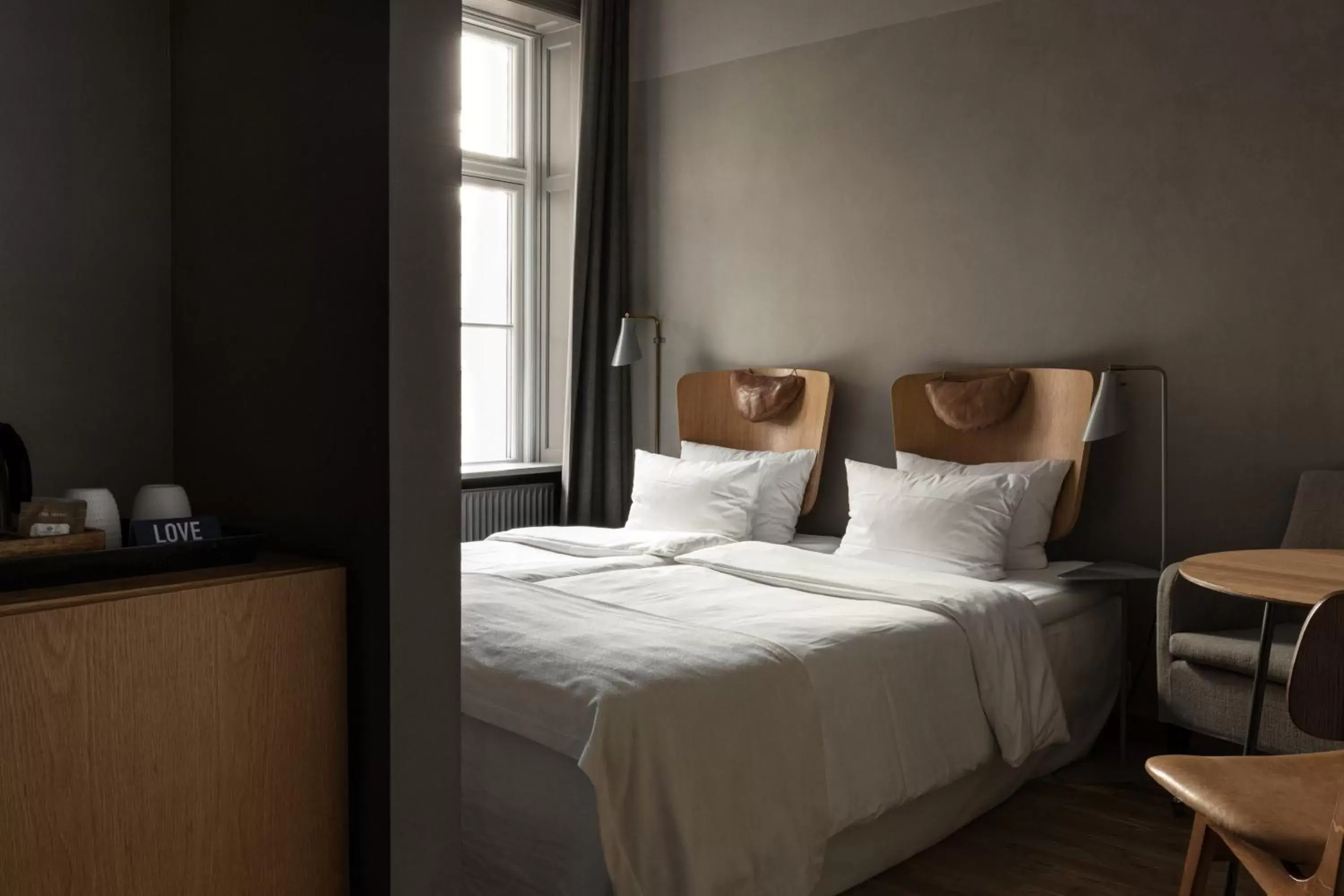 Bed in Hotel SP34 by Brøchner Hotels
