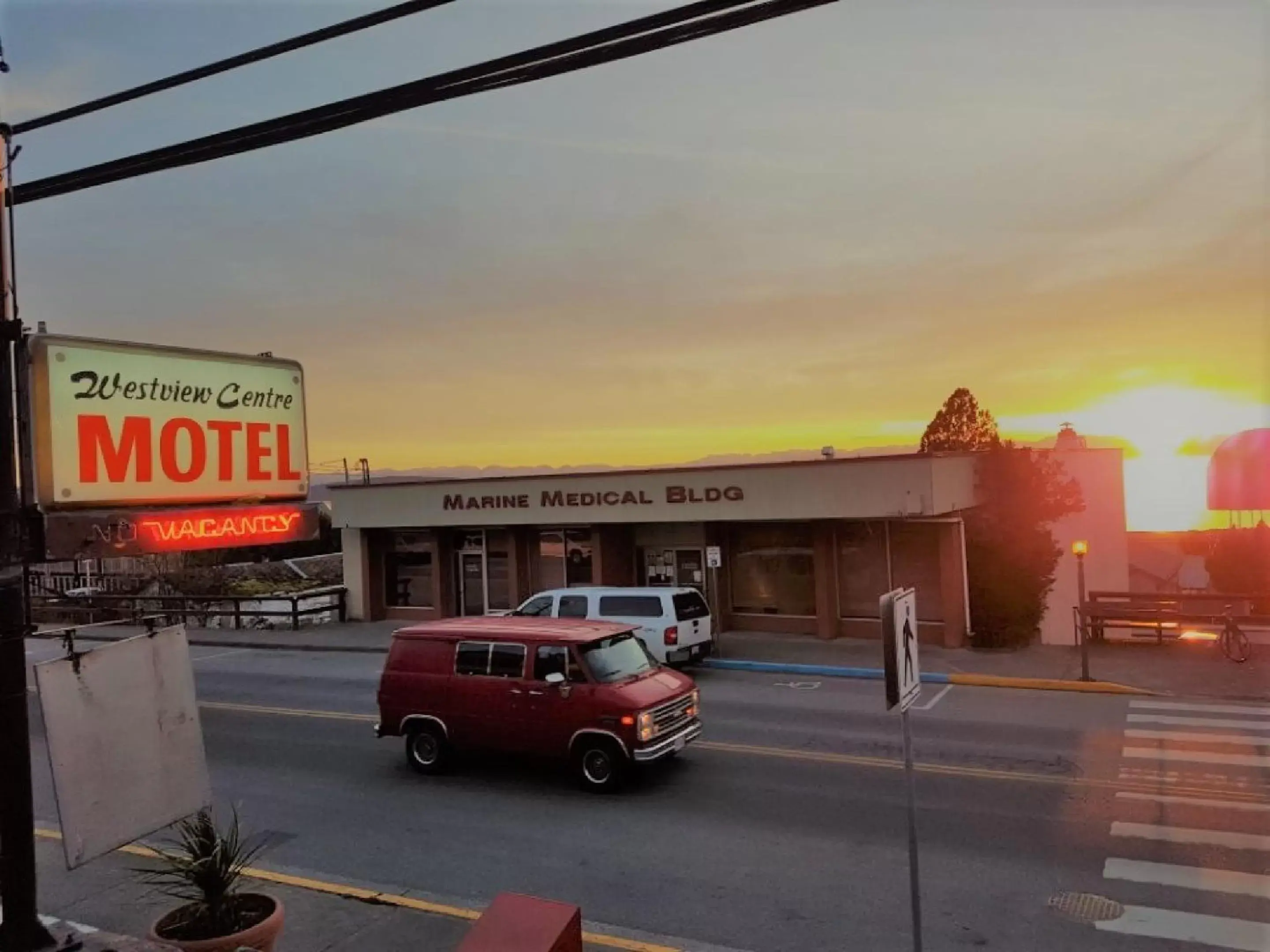 Property Building in Westview Centre Motel