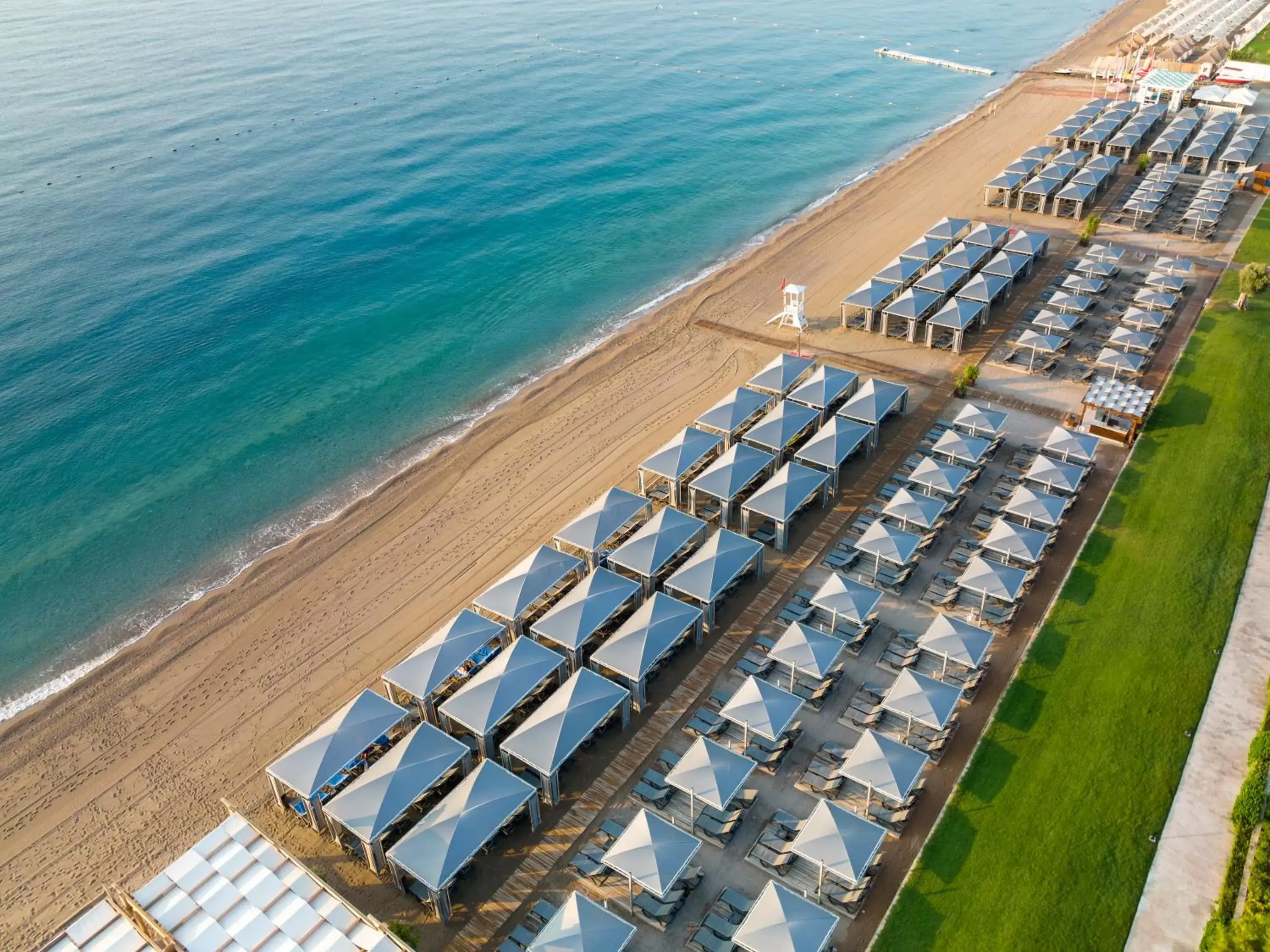 Beach in Rixos Premium Tekirova - The Land of Legends Access