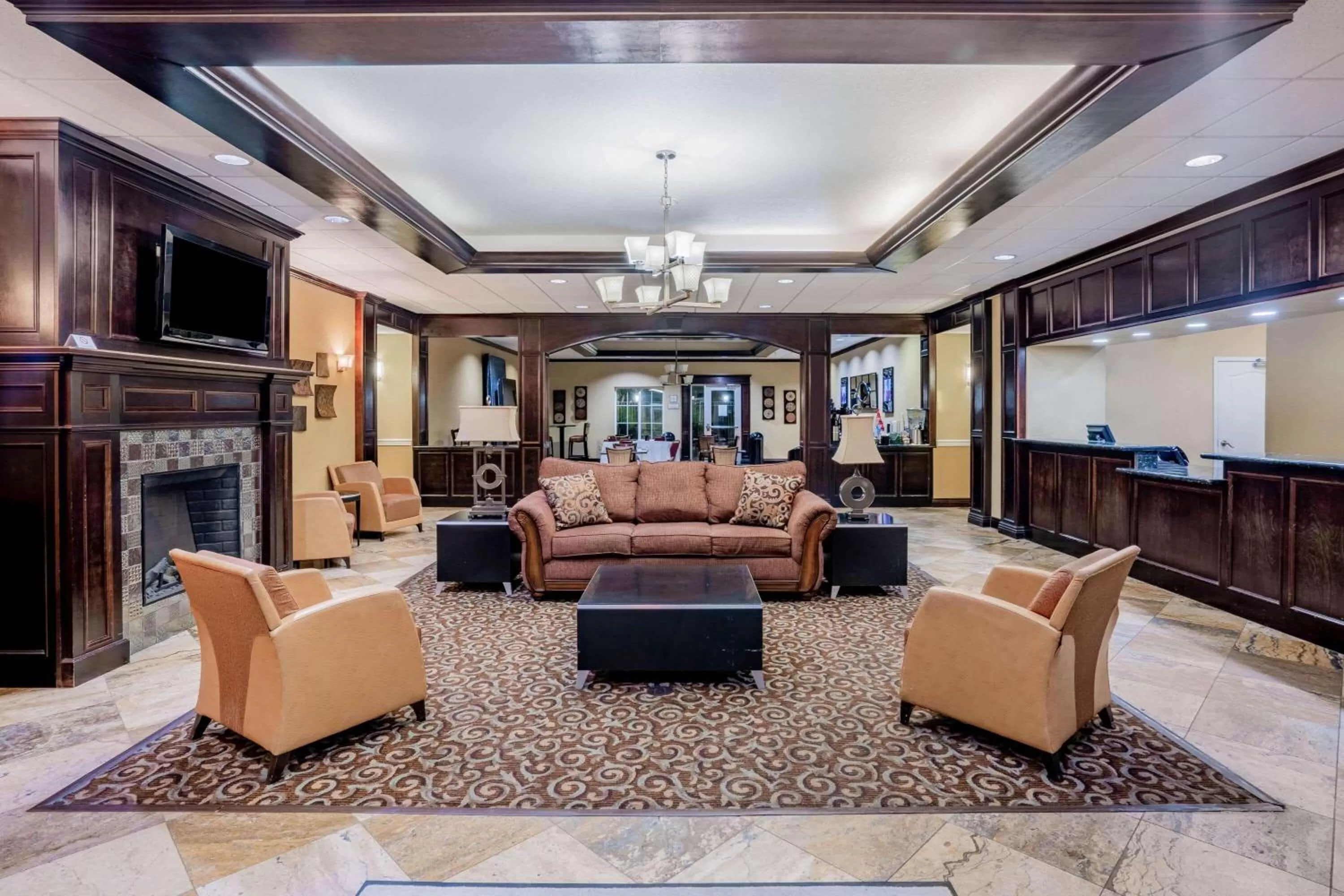 Lobby or reception in La Quinta by Wyndham Vicksburg