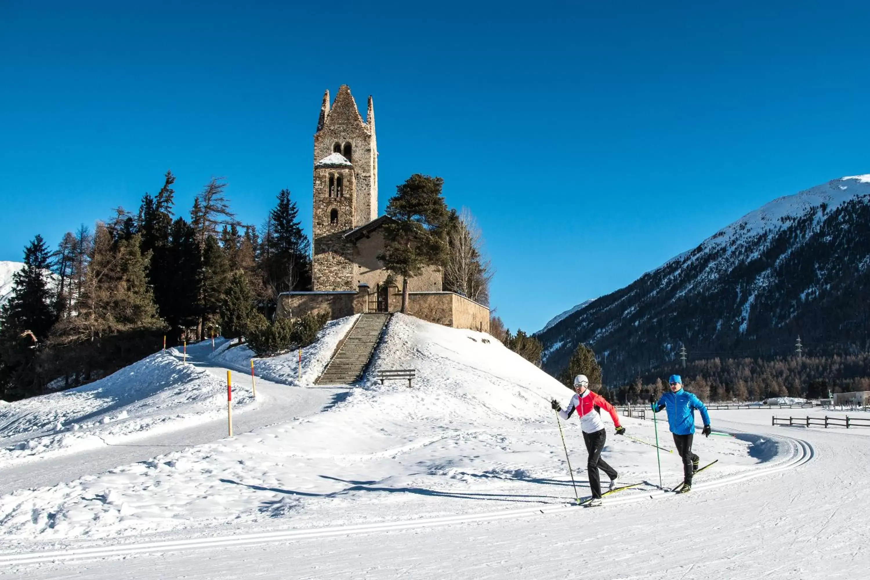 Off site, Winter in Hotel Rosatsch