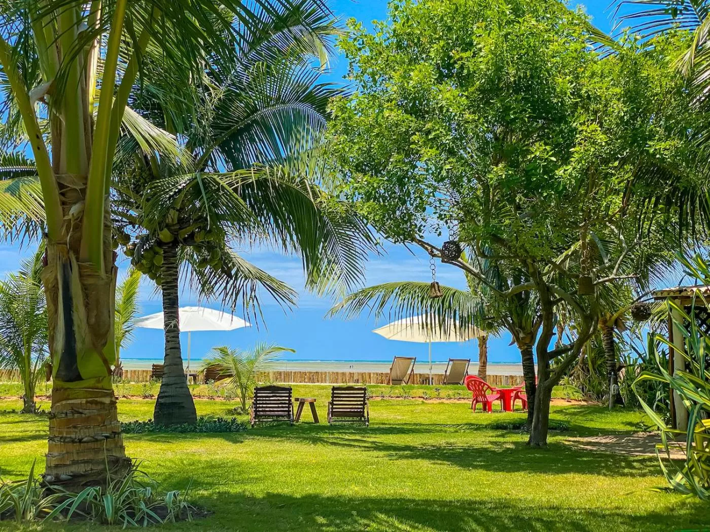 Sea view in Pousada Villa Tatuamunha