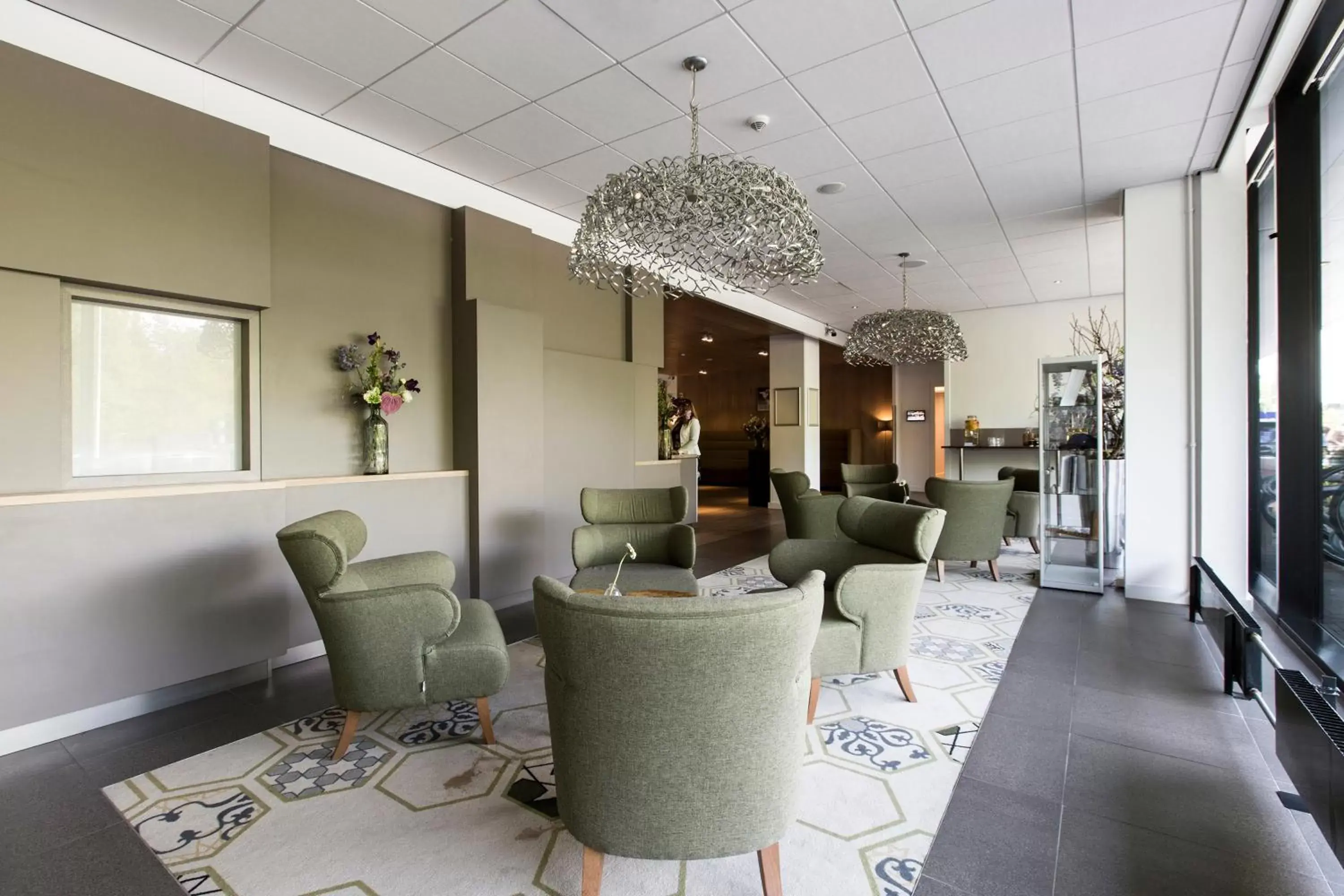 Lobby or reception, Lounge/Bar in Babylon Hotel Den Haag