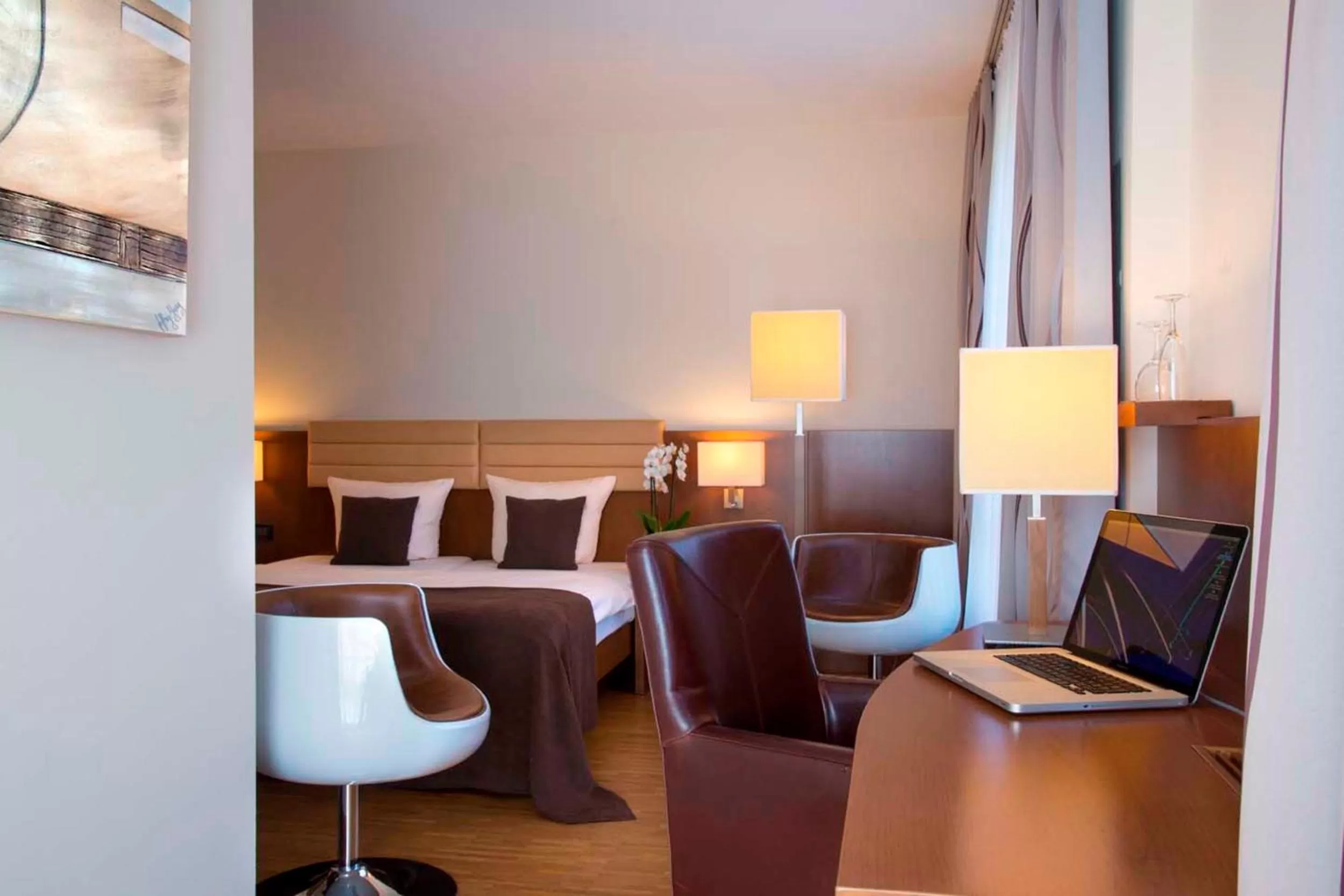 Bedroom in Hotel Simon's Plaza