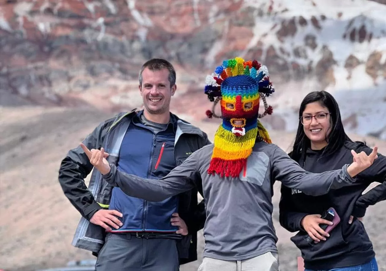 People in La Merced Plaza Hospedaje