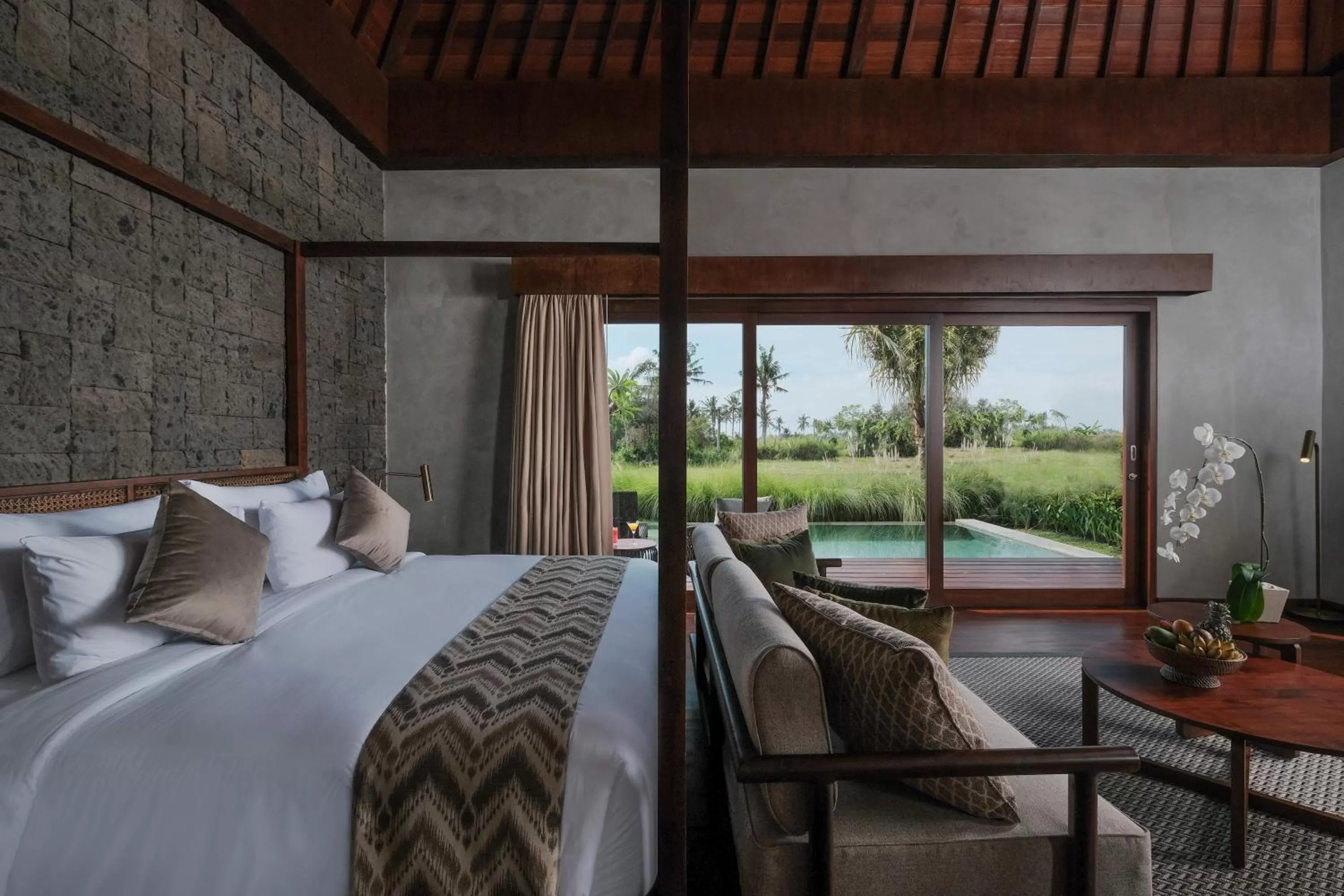 Photo of the whole room, Bed in The Garcia Ubud Hotel & Resort