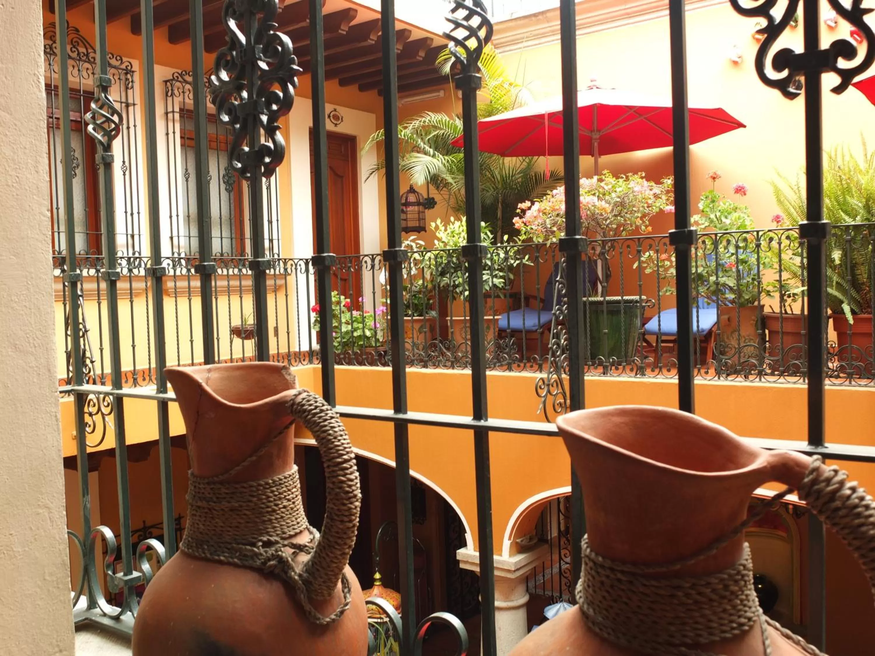 Decorative detail in Hotel Boutique Parador San Miguel Oaxaca