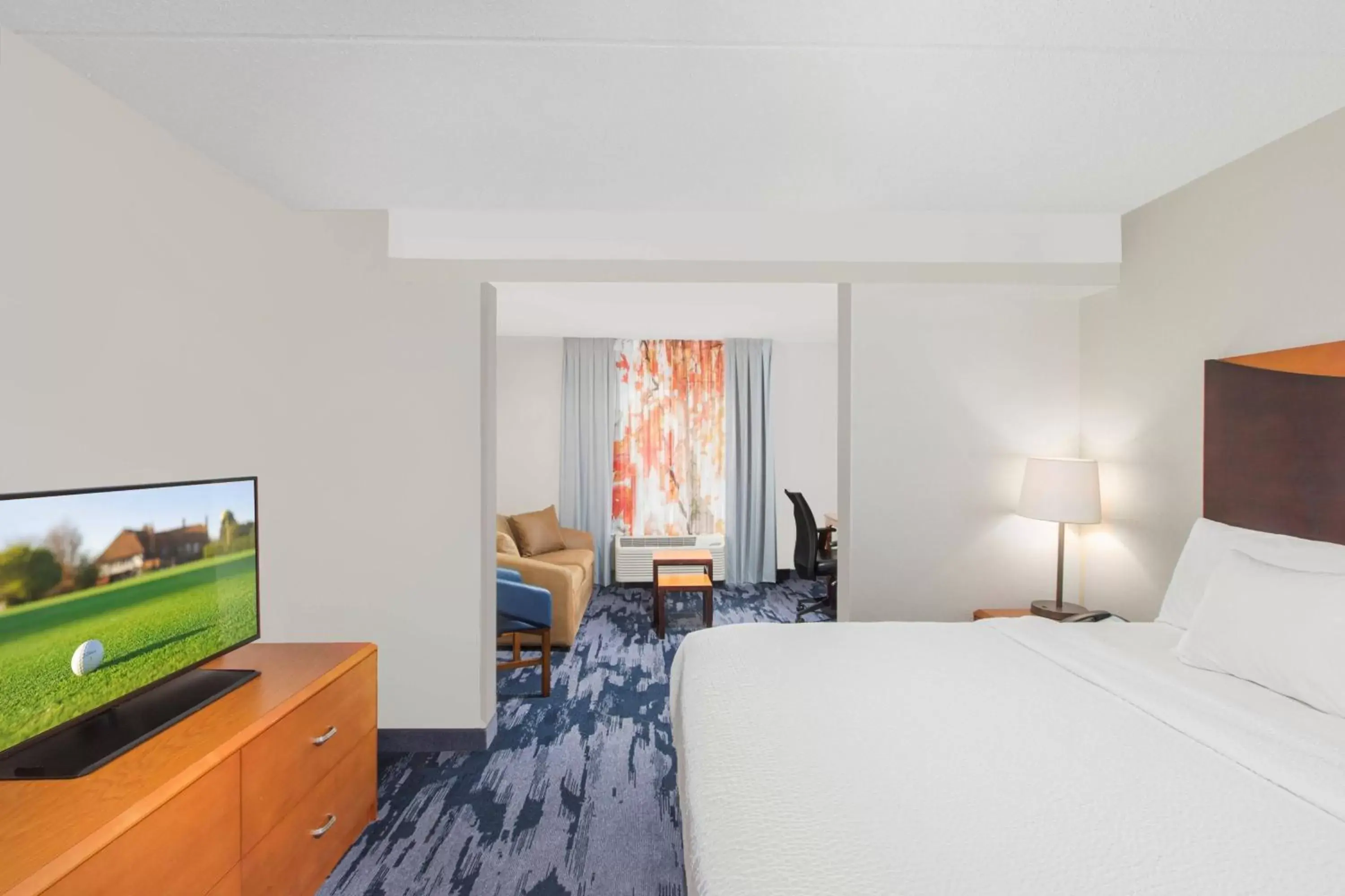 Photo of the whole room, TV/Entertainment Center in Fairfield Inn by Marriott Evansville East