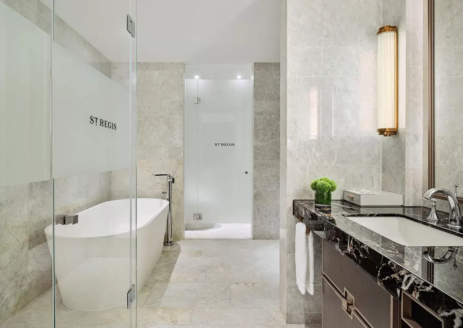 Bathroom in The St. Regis Shanghai Jingan