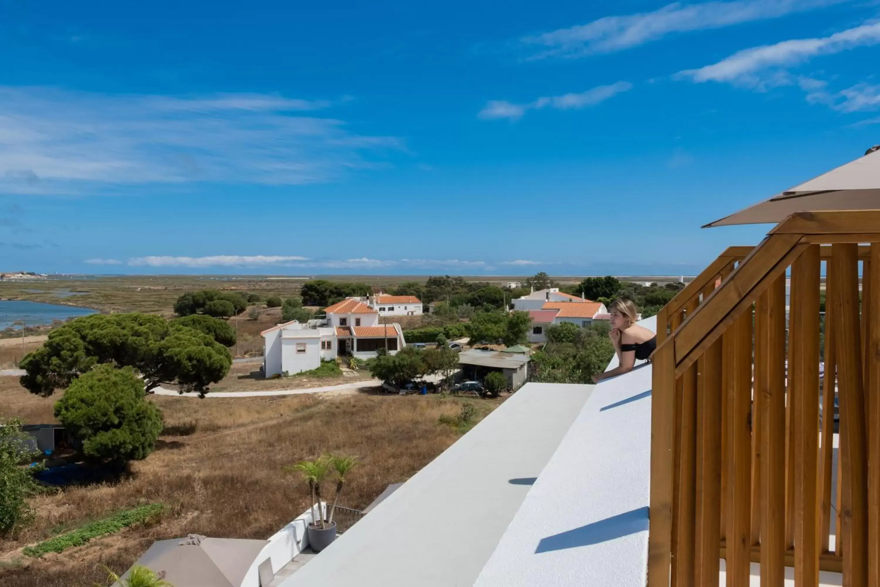 Natural landscape in Ria Formosa Guest House