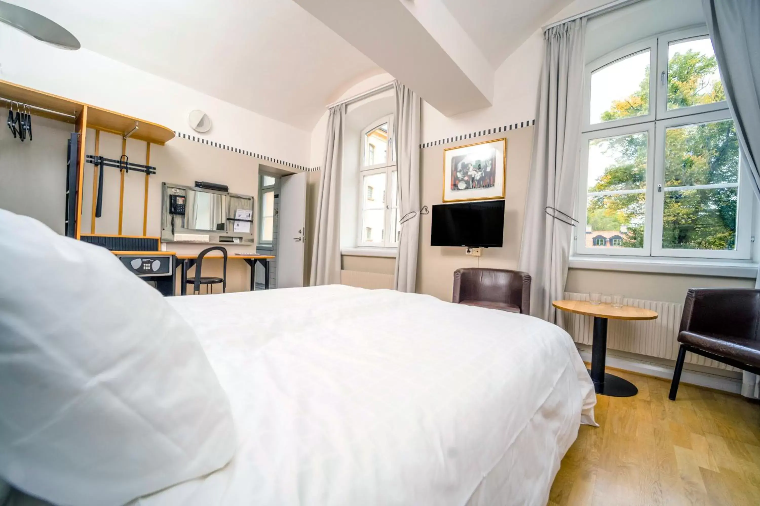 Photo of the whole room, Bed in Långholmen Hotell Photo of the whole room, Bed in Långholmen Hotell