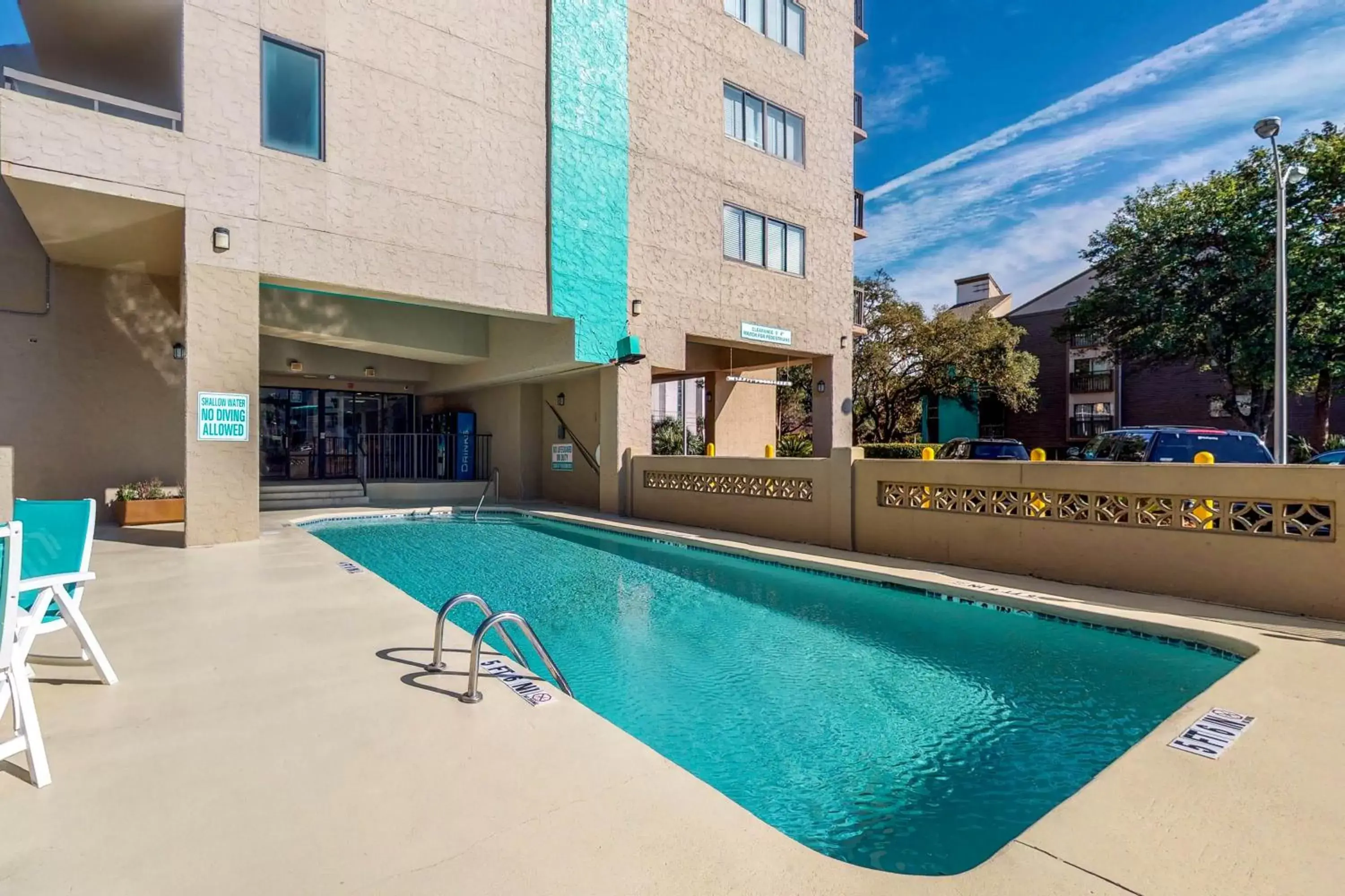 Swimming Pool in Beach Time