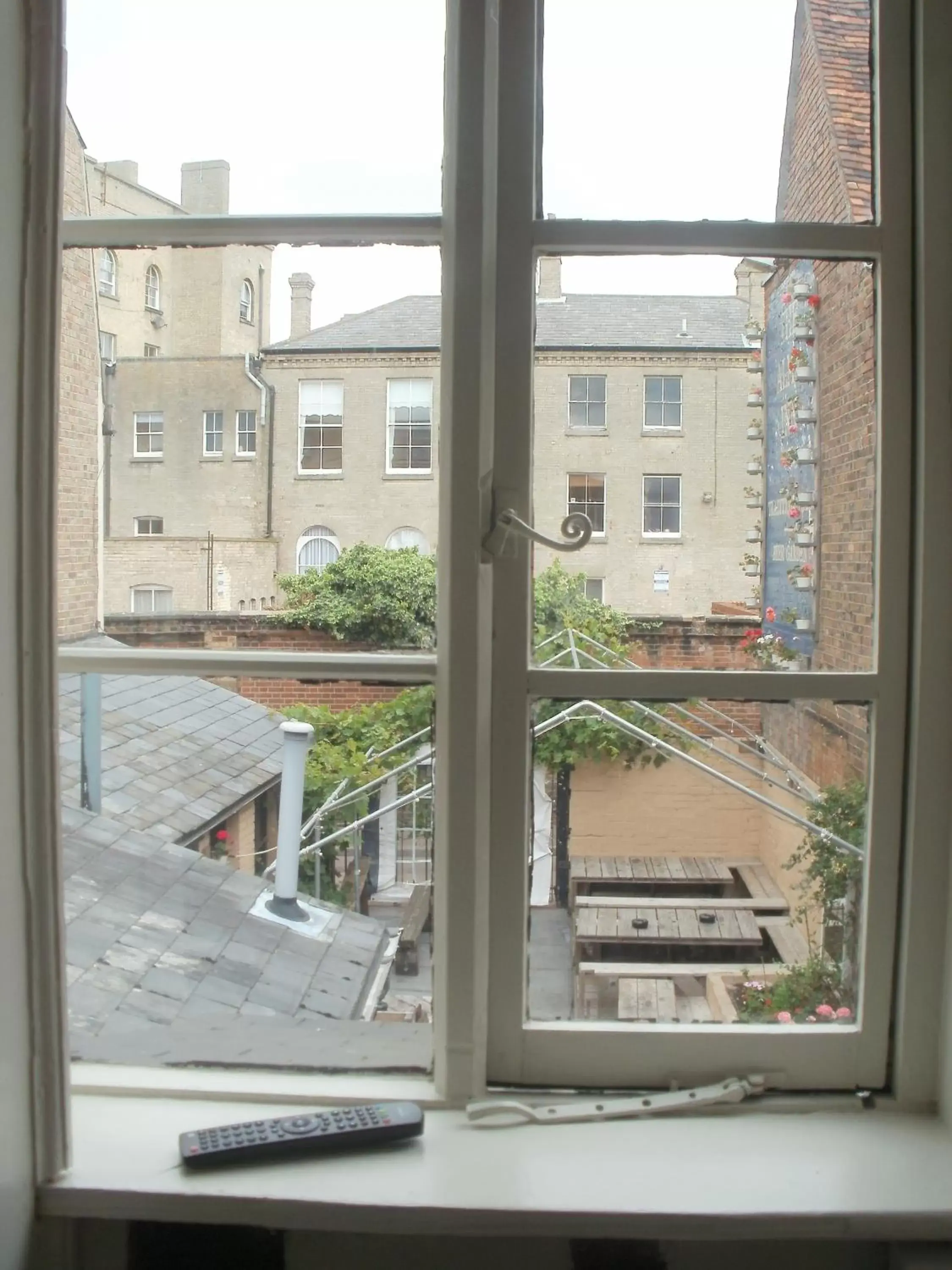 Garden view in Alma Inn & Dining Rooms