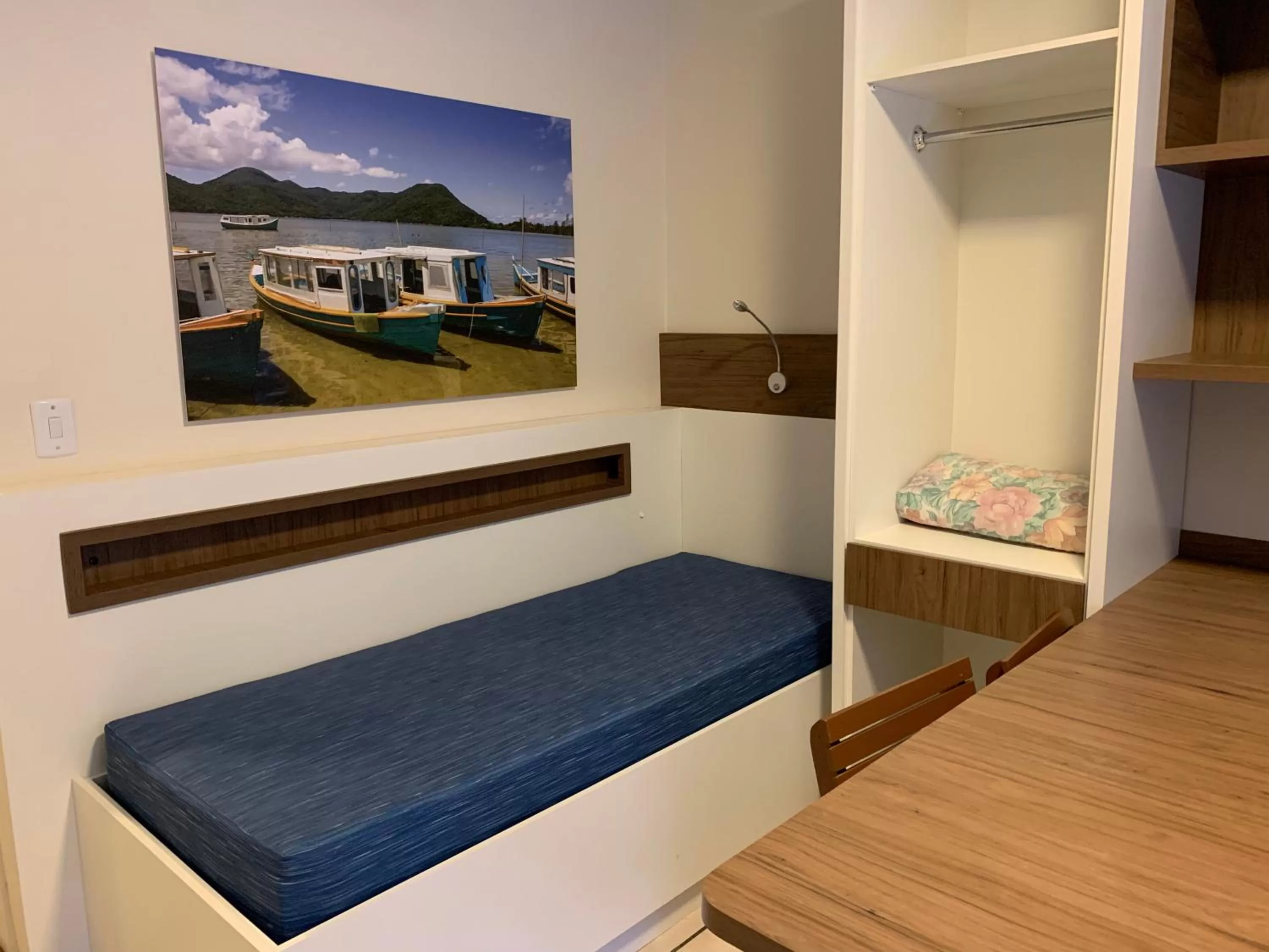 Bed in Hotel São Sebastião da Praia