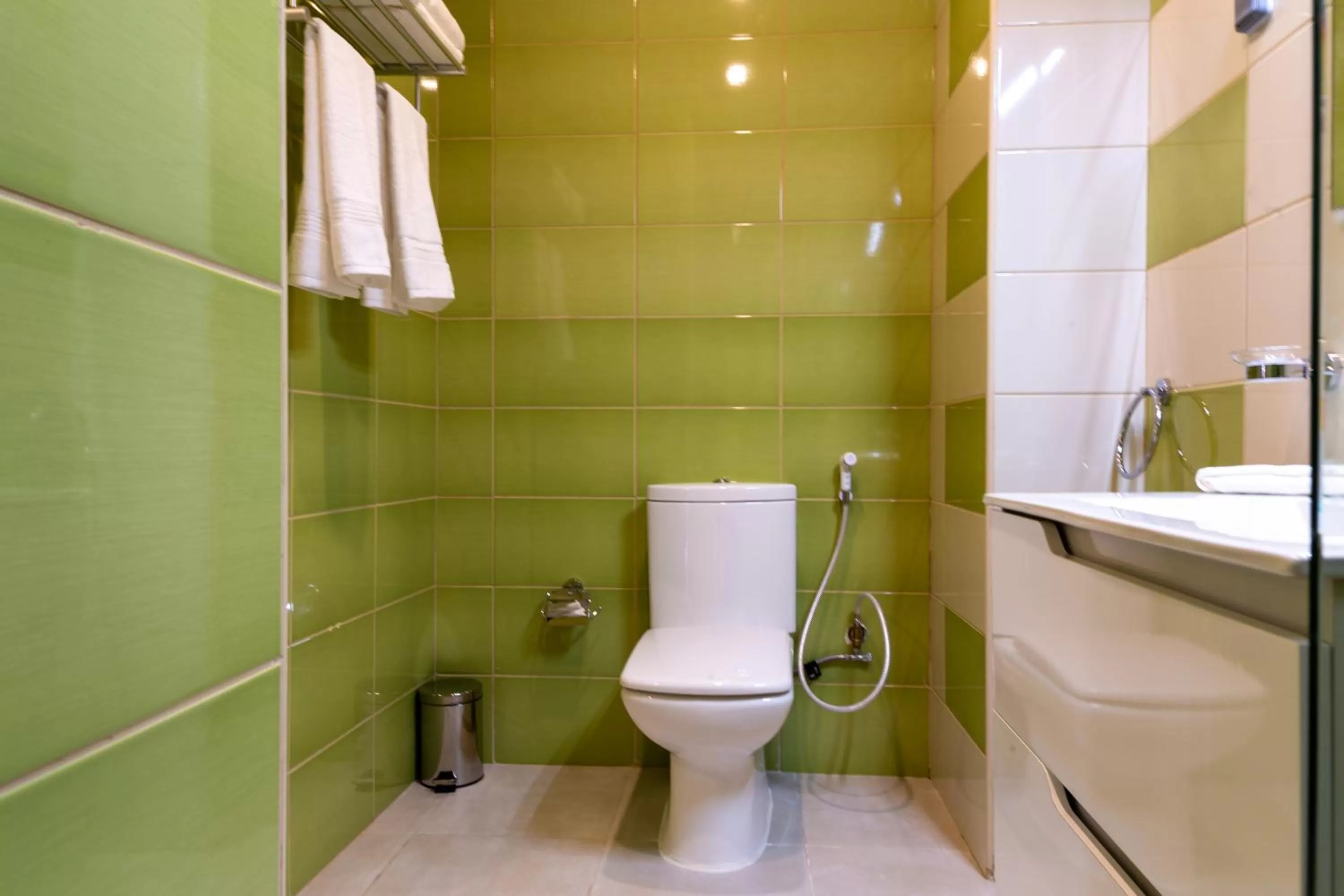 Bathroom in Silver Moon Hotel